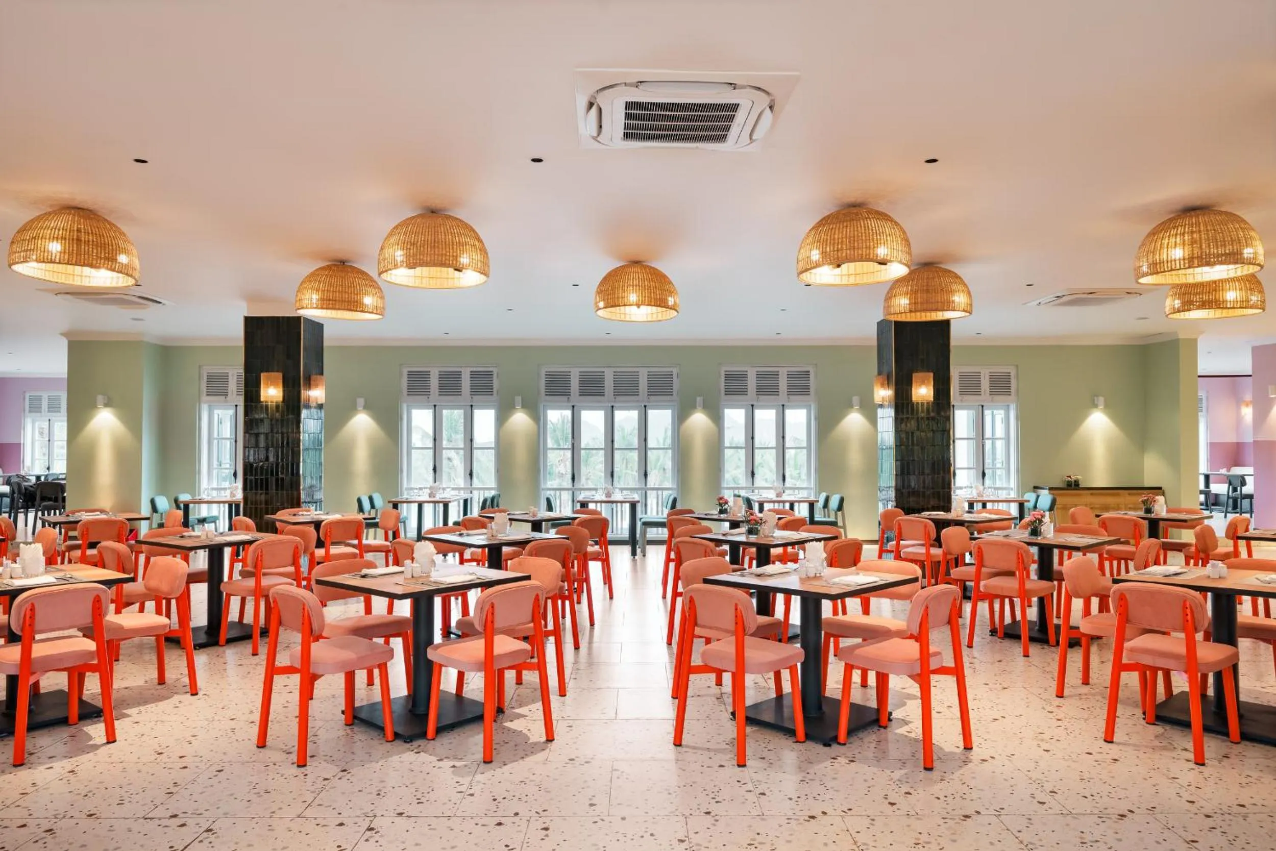 Breakfast in Tuan Chau Resort Ha Long