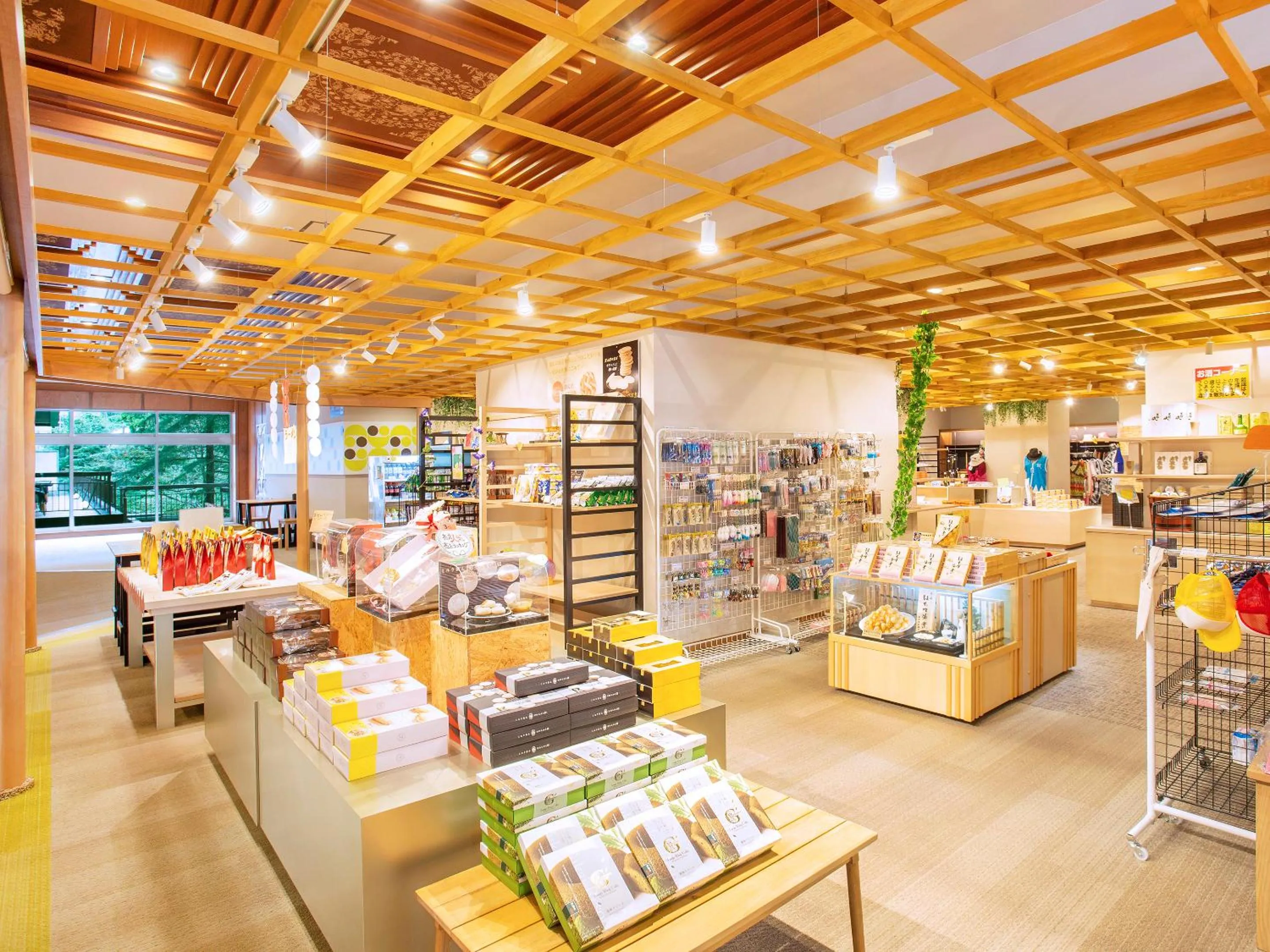 Shopping Area in Ooedo Onsen Monogatari Unazuki Grand Hotel