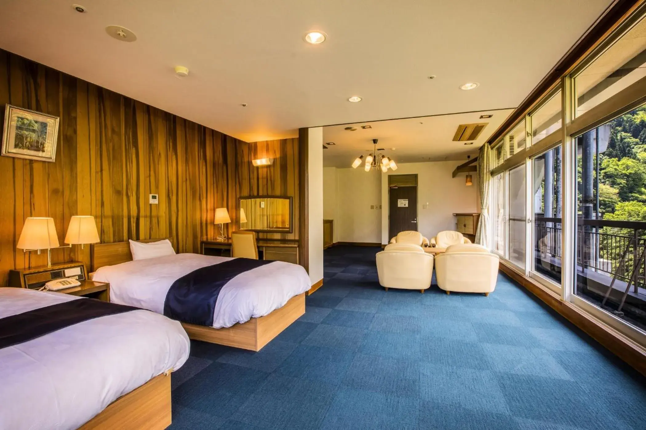 Photo of the whole room, Bed in Ooedo Onsen Monogatari Unazuki Grand Hotel Photo of the whole room, Bed in Ooedo Onsen Monogatari Unazuki Grand Hotel