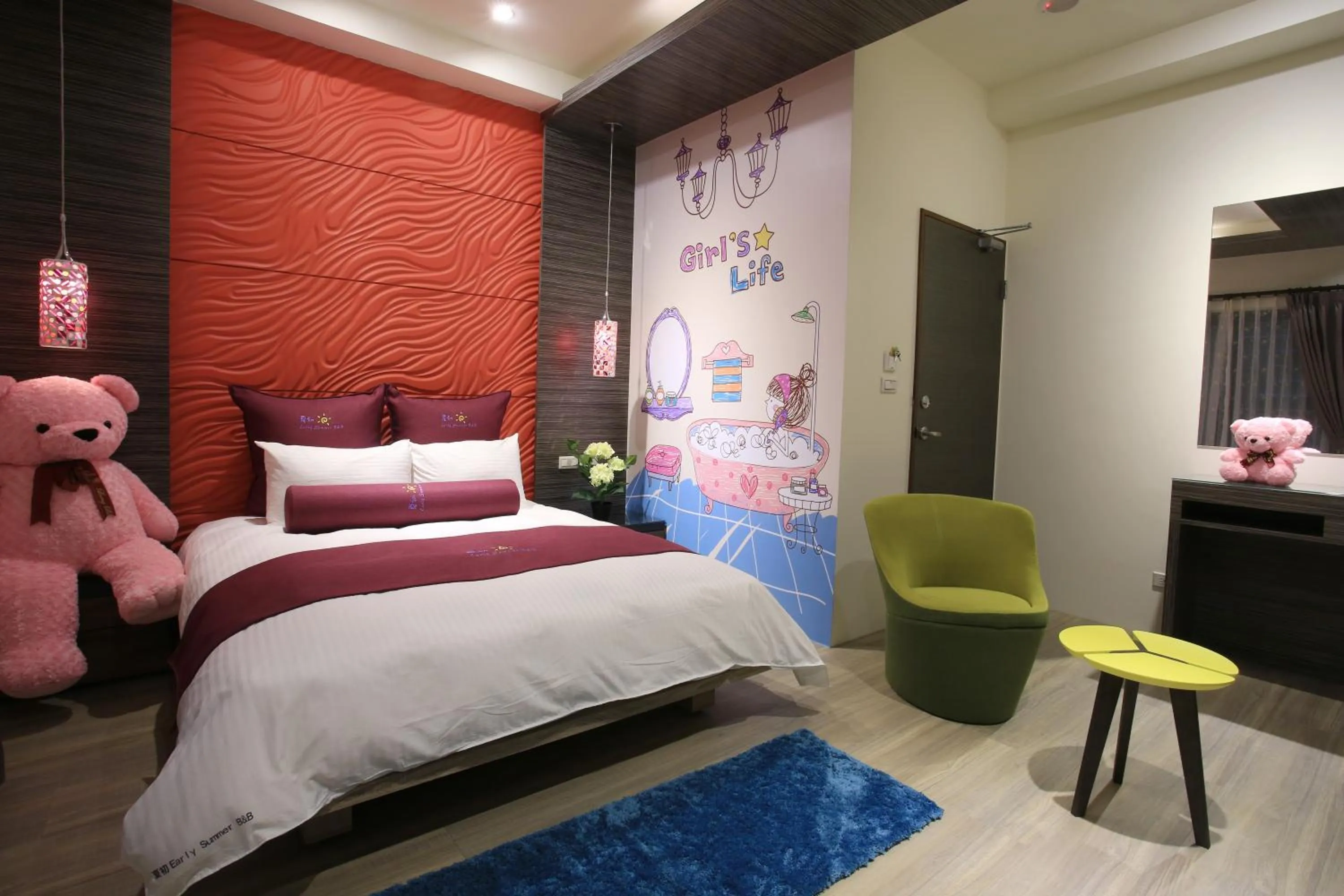 Garden, Bed in Early Summer