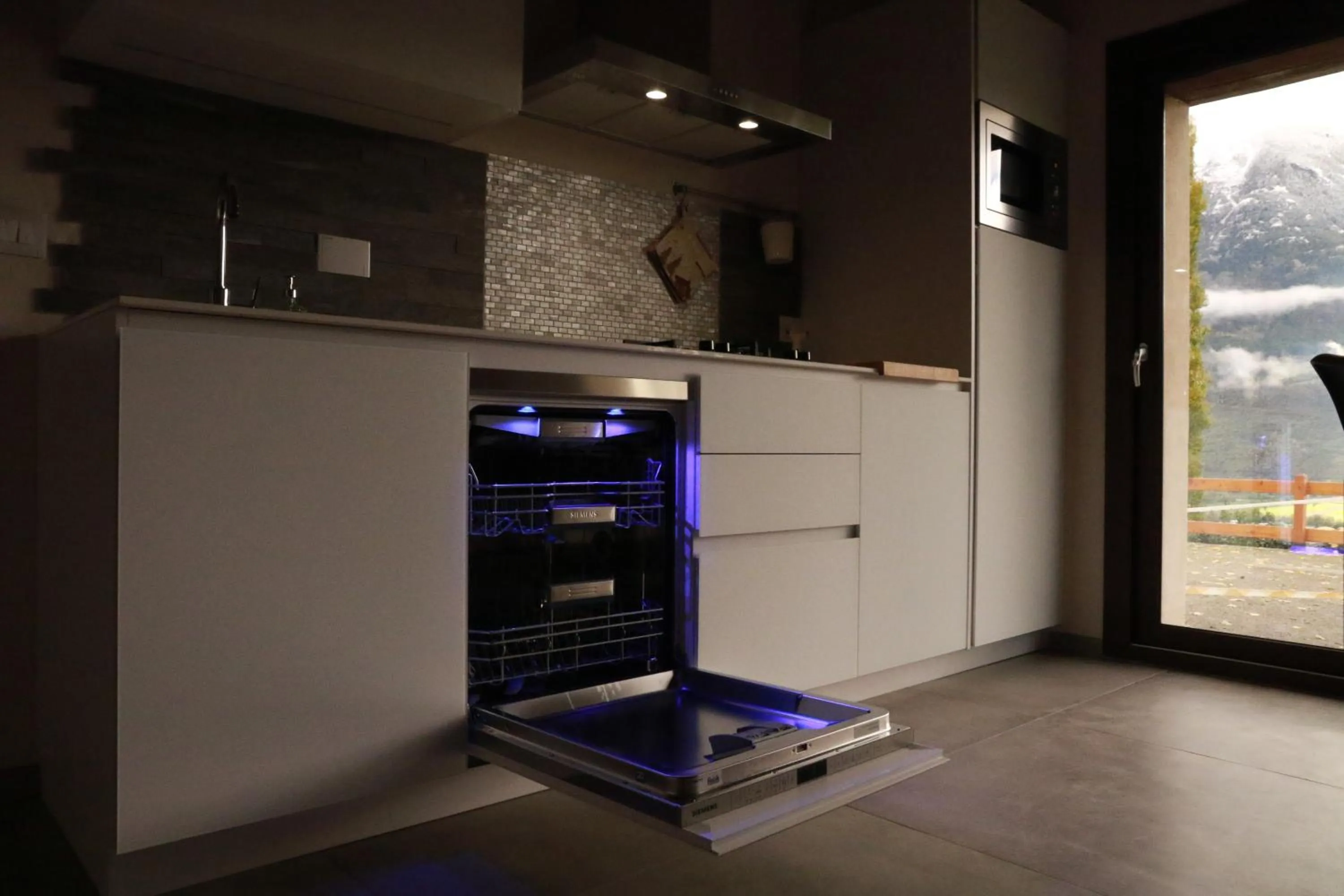 Kitchen or kitchenette in L'armonia della natura