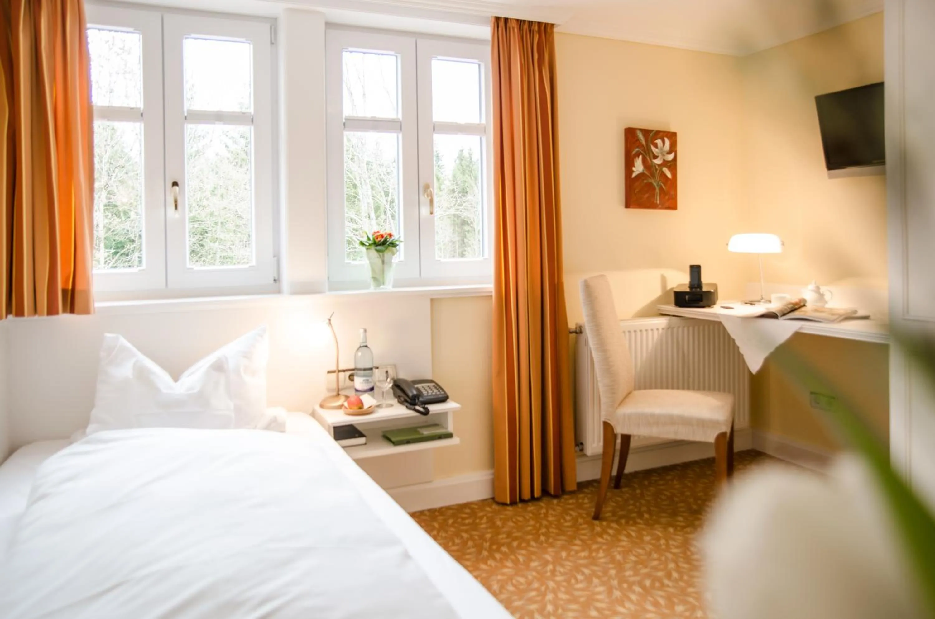 Photo of the whole room, Bed in Hotel Waldsee