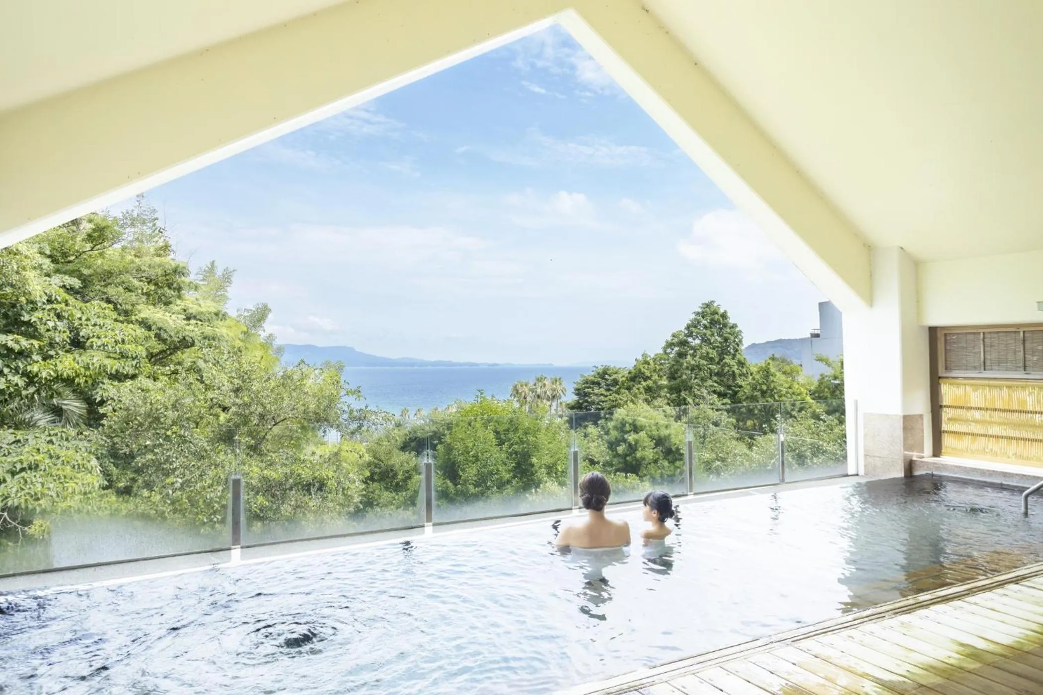 Hot Spring Bath in Ooedo Onsen Monogatari Hotel Ranpu