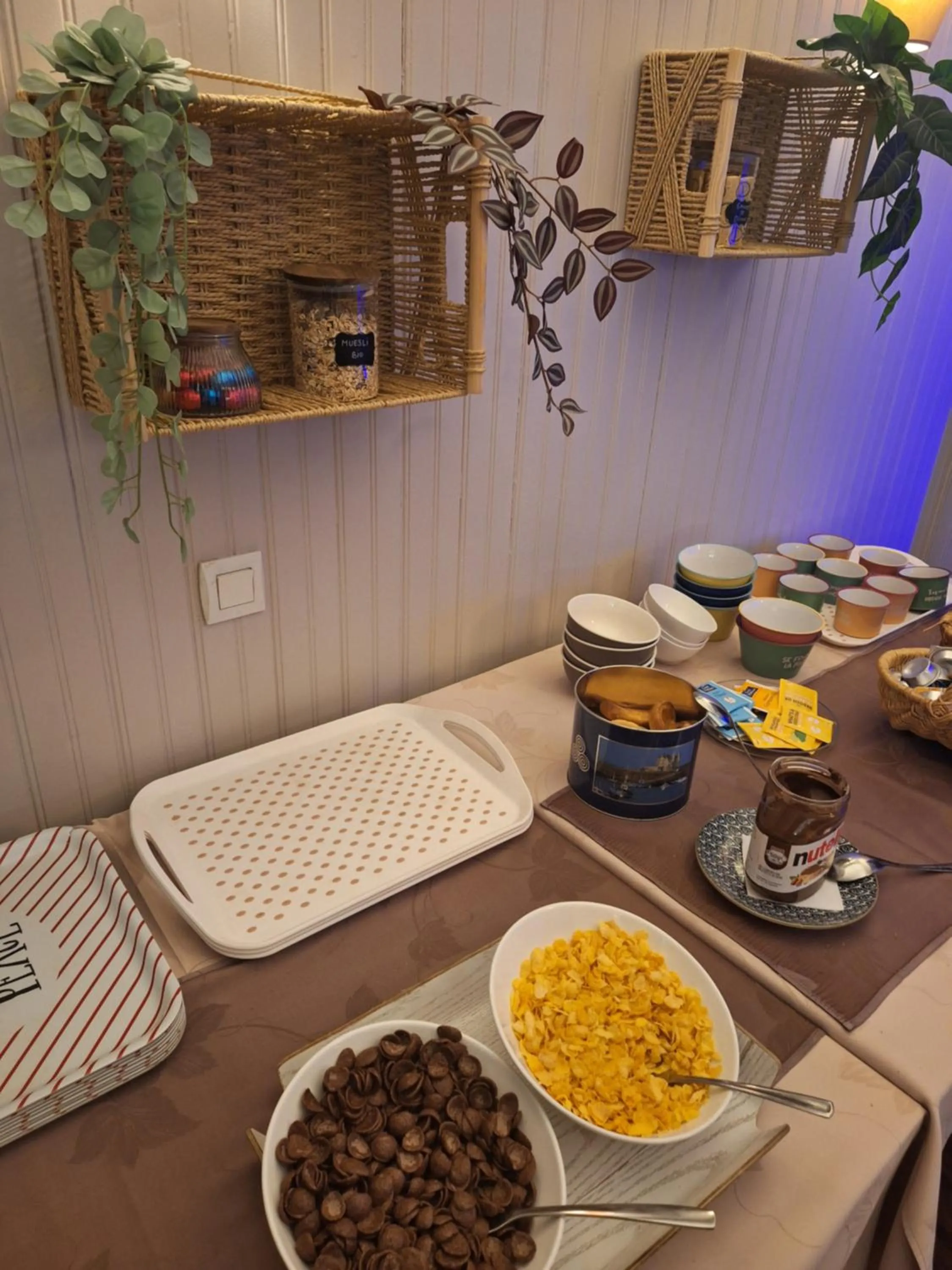 Breakfast in Hôtel Restaurant du Lac