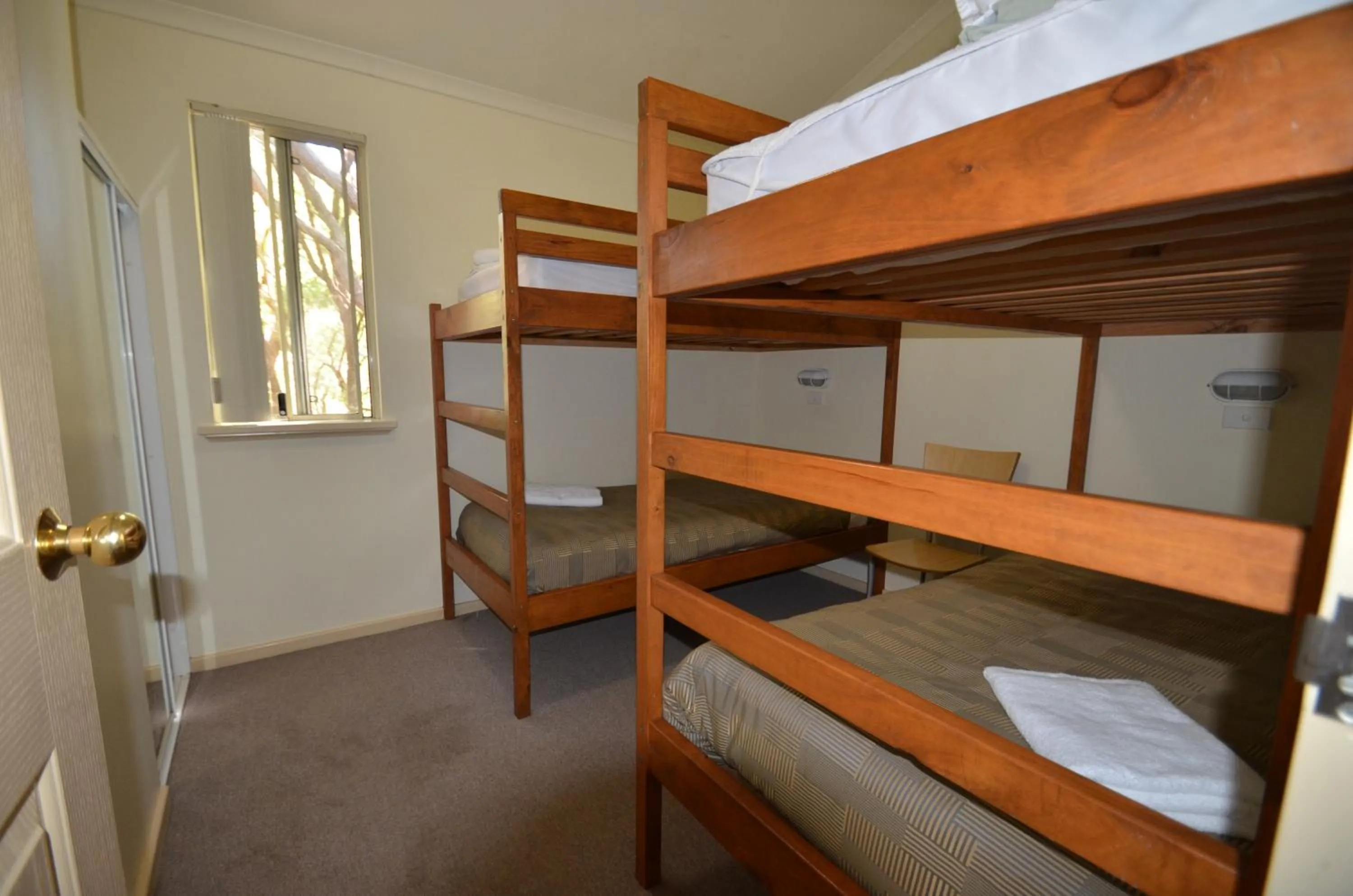 Bedroom, Bed in Coalmine Beach Holiday Park