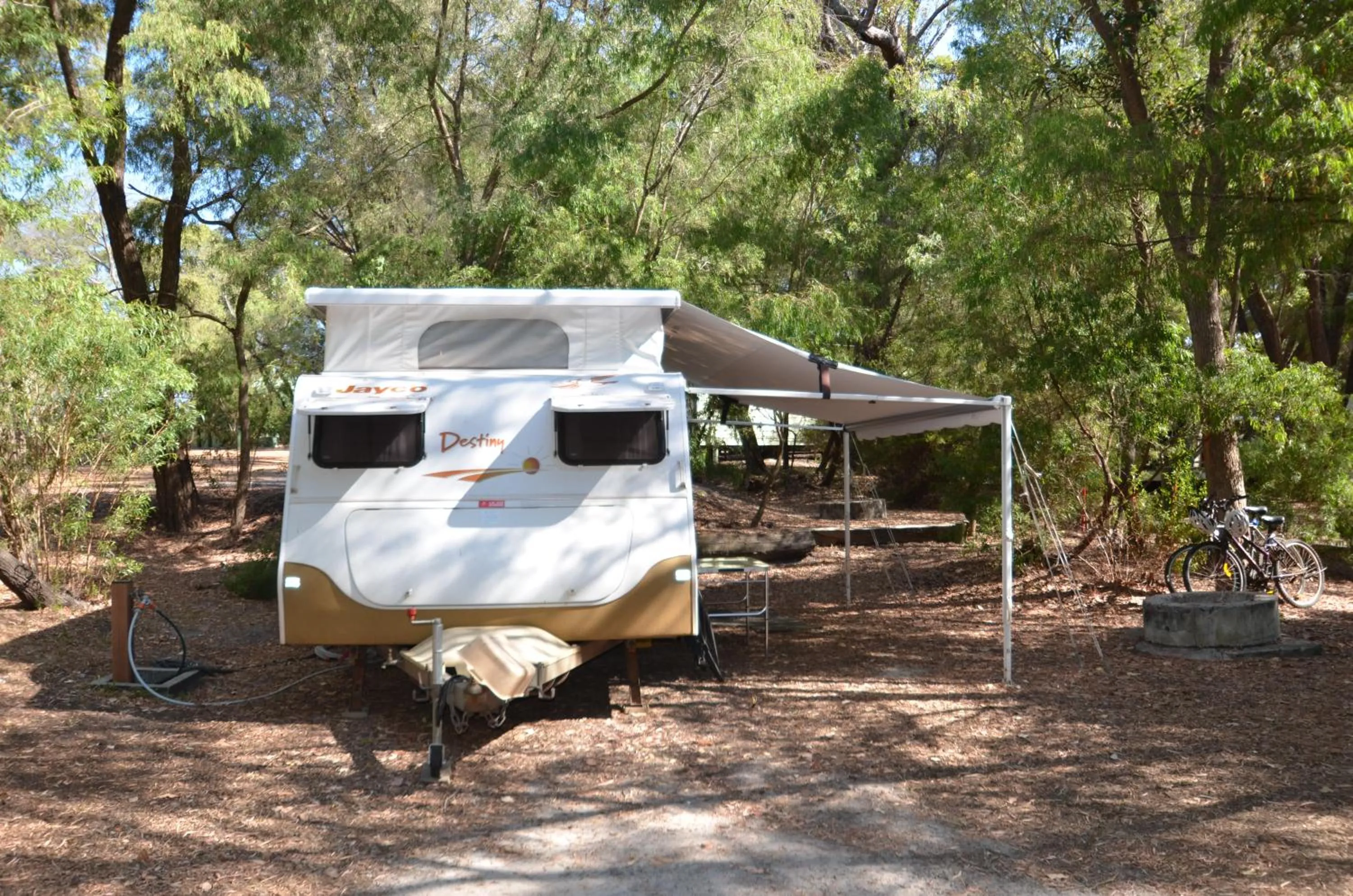 Area and facilities in Coalmine Beach Holiday Park