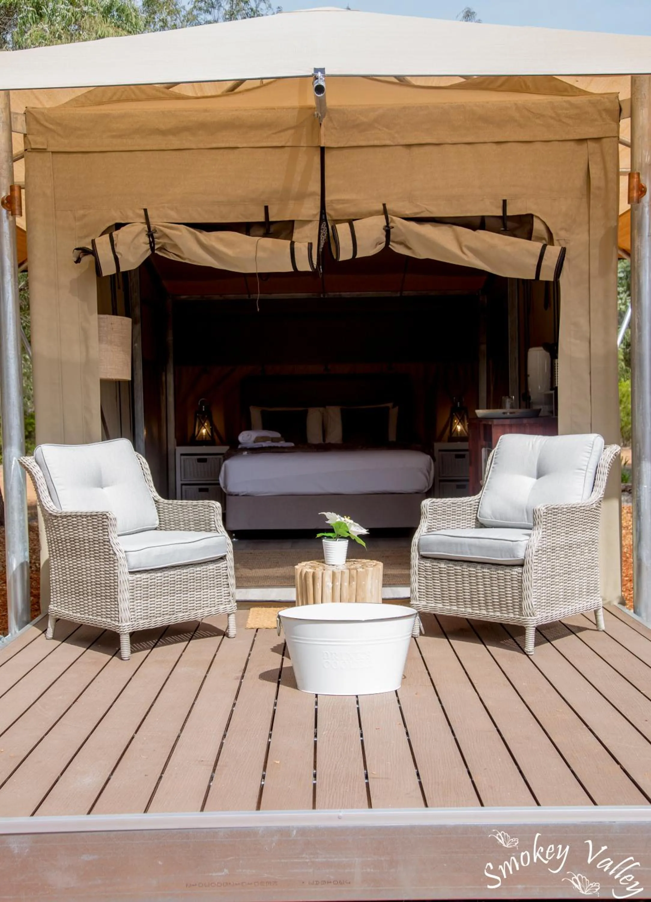 Balcony/Terrace in Coalmine Beach Holiday Park