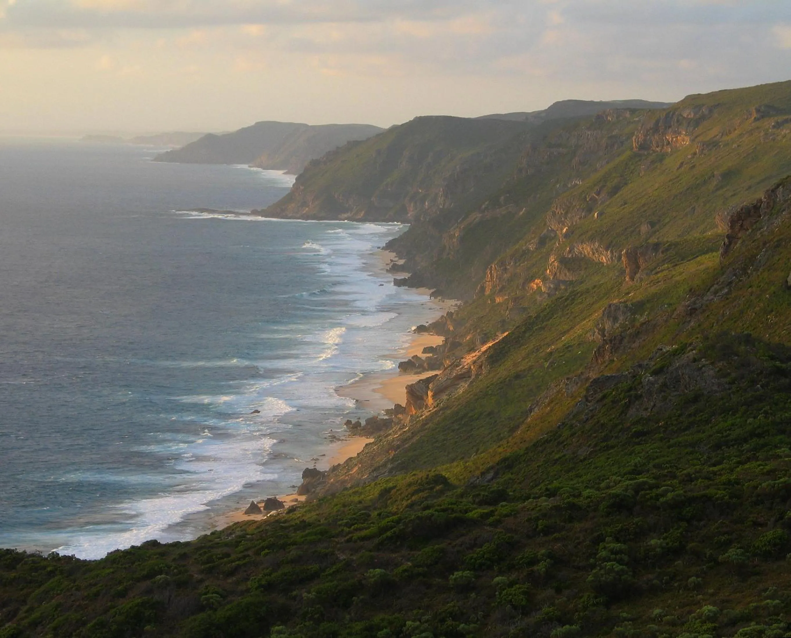 Natural landscape in Coalmine Beach Holiday Park