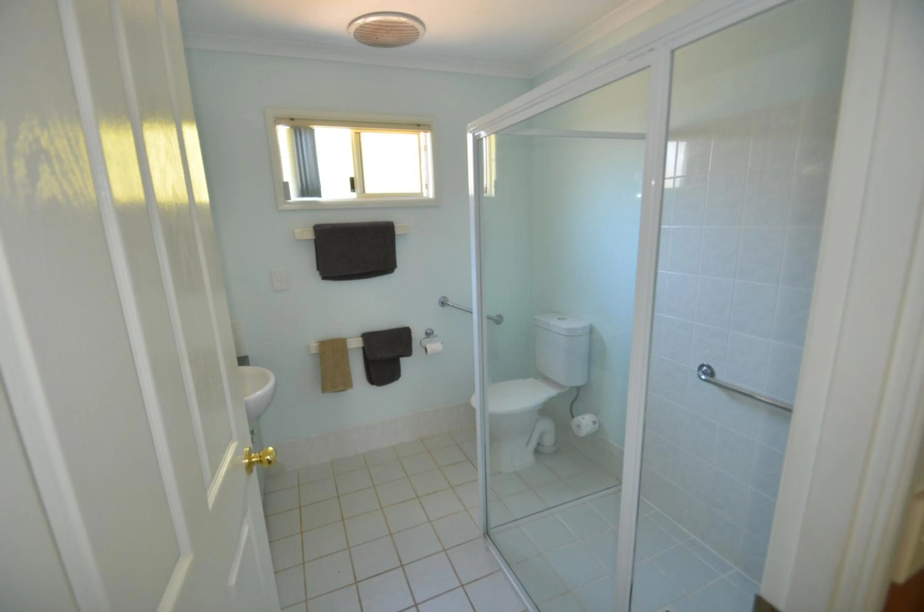 Bathroom in Coalmine Beach Holiday Park