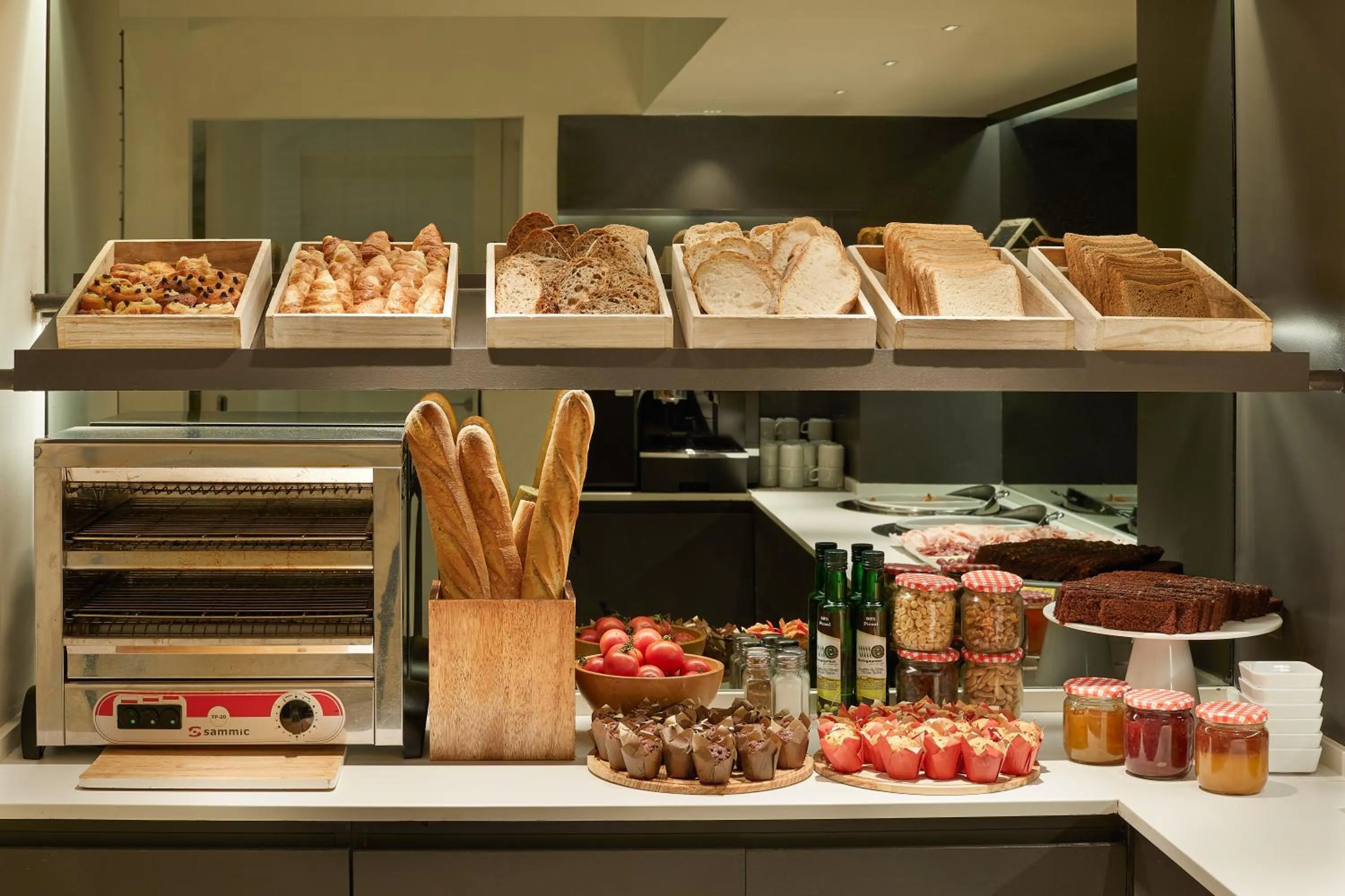 Breakfast in Hotel Denit Barcelona