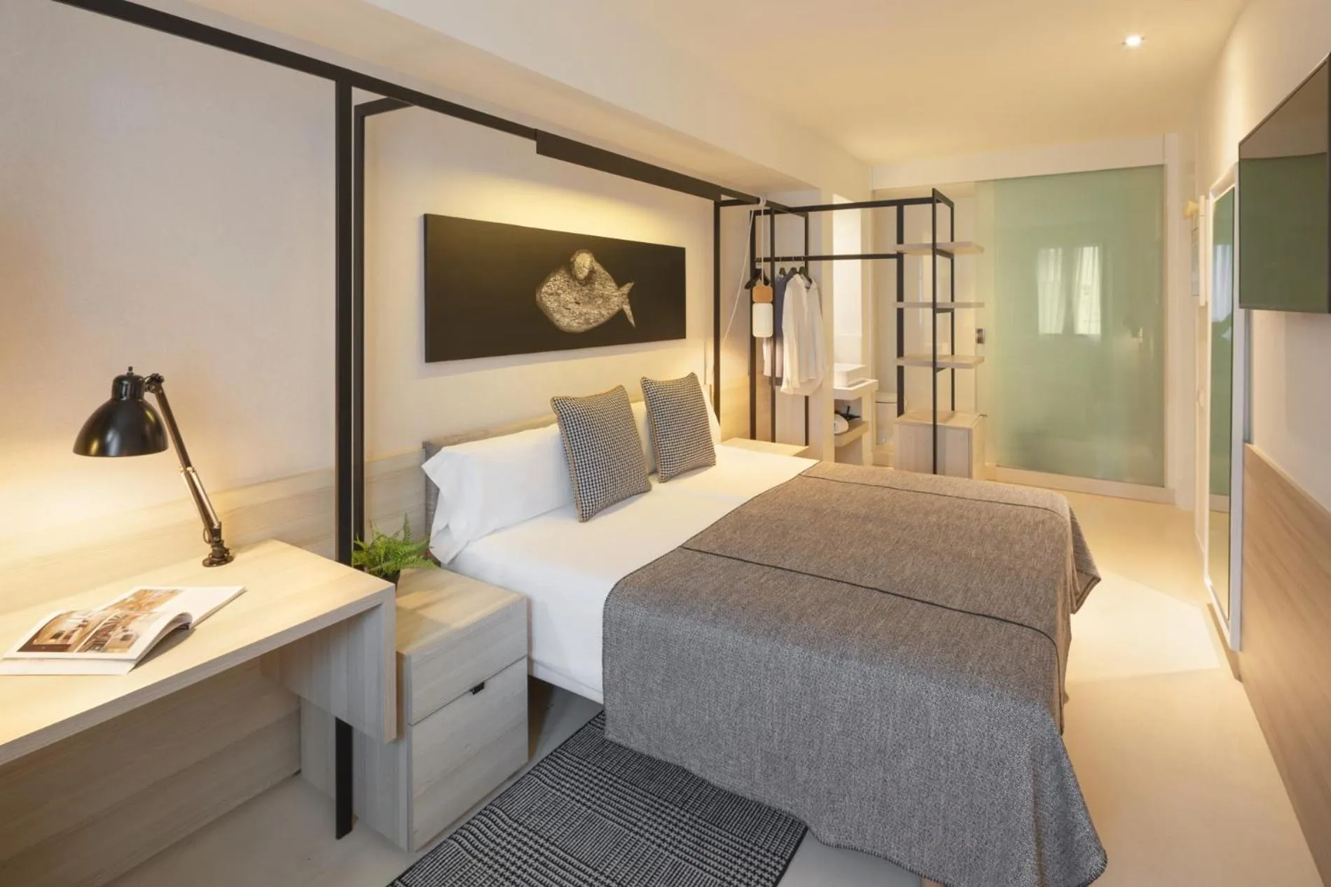 Photo of the whole room, Bed in Hotel Denit Barcelona