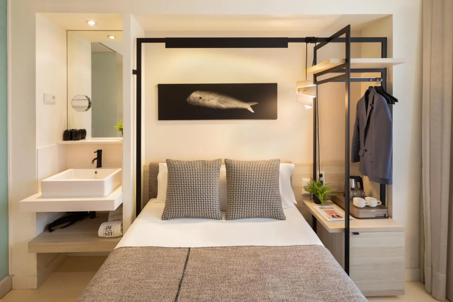 Photo of the whole room, Bed in Hotel Denit Barcelona