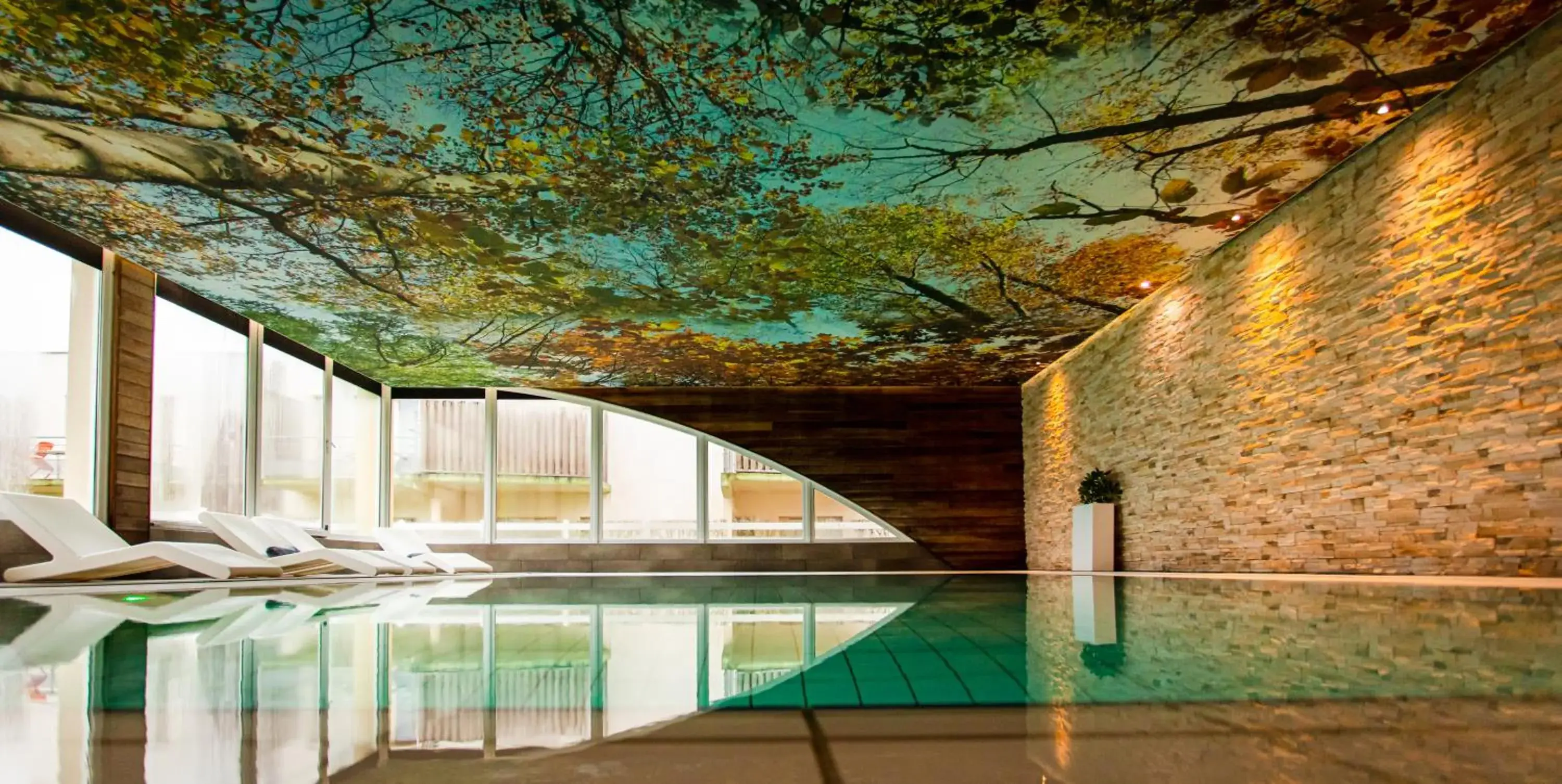 Swimming pool in L'Orée du Bois Swimming pool in L'Orée du Bois