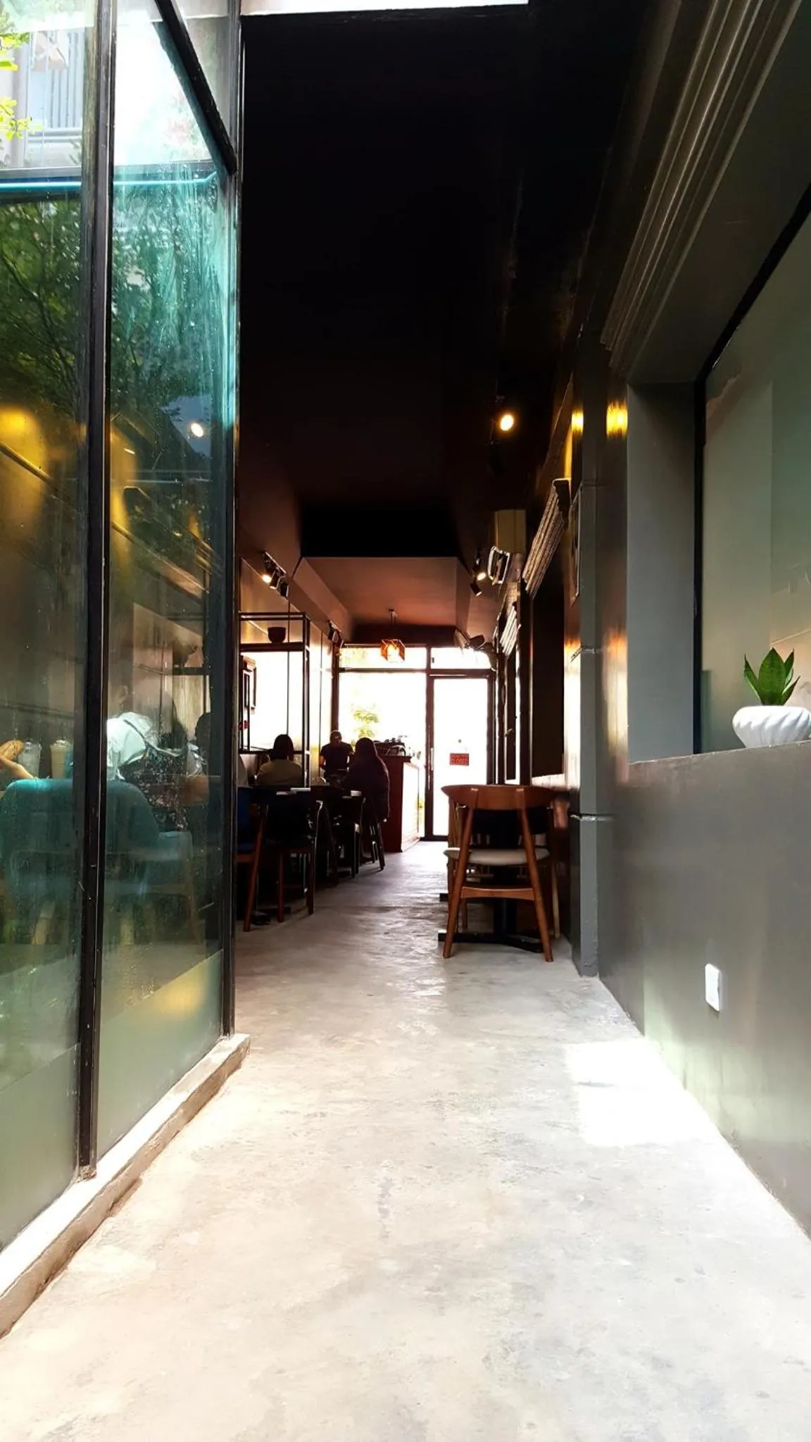Dining area in PAMA Hotel