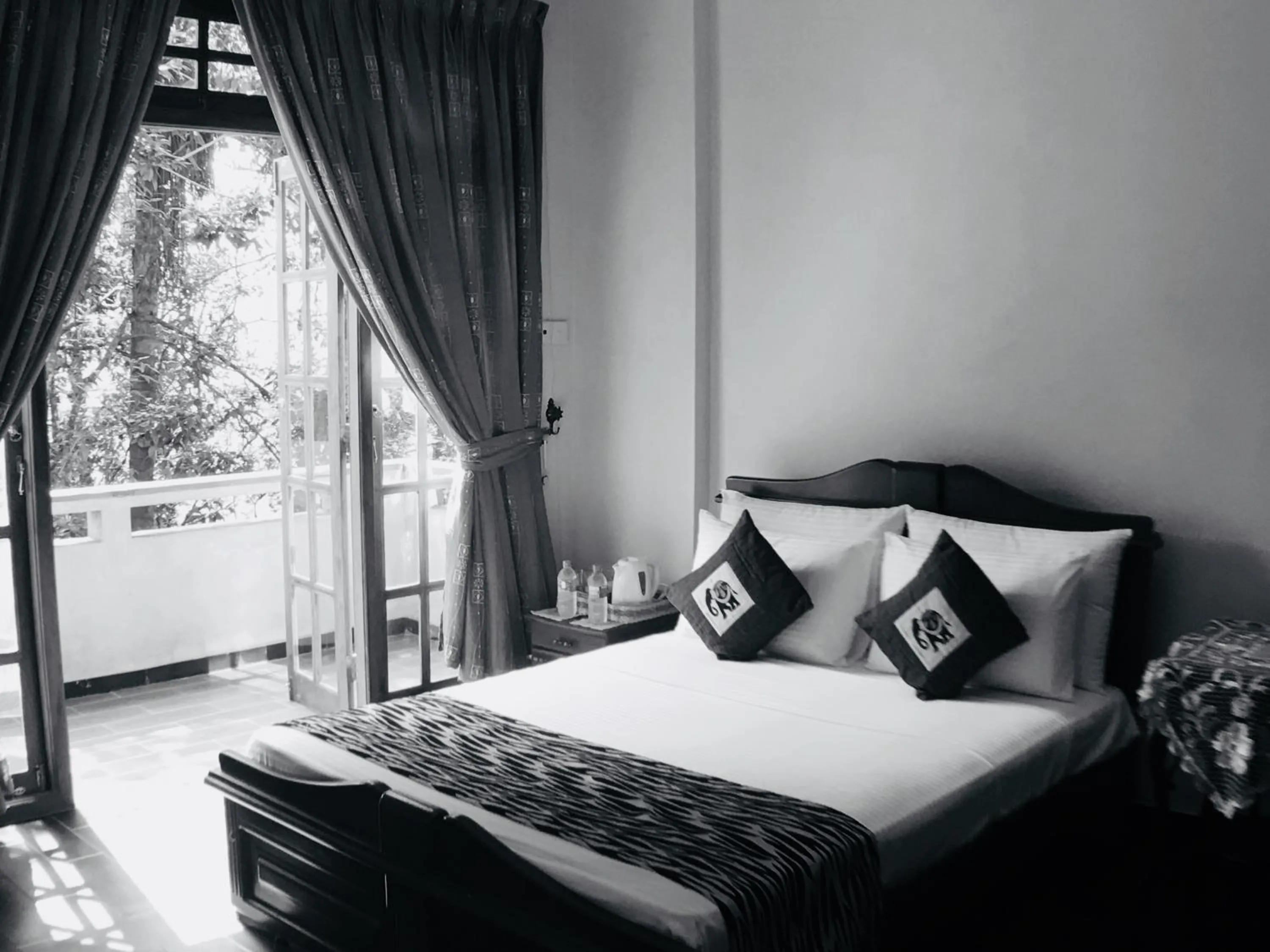 Bed in Villa Familia