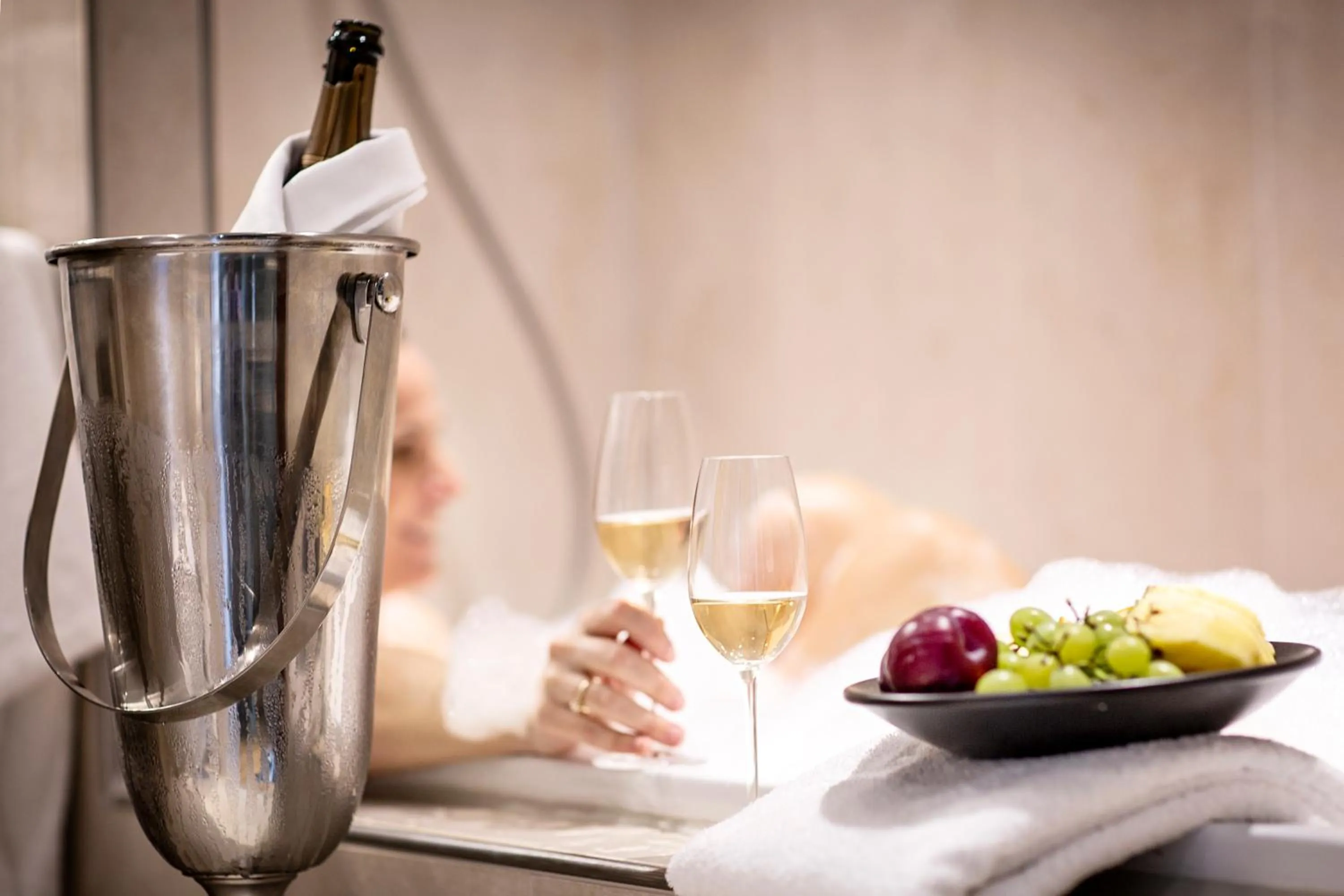 Bath in Hotel Britannia