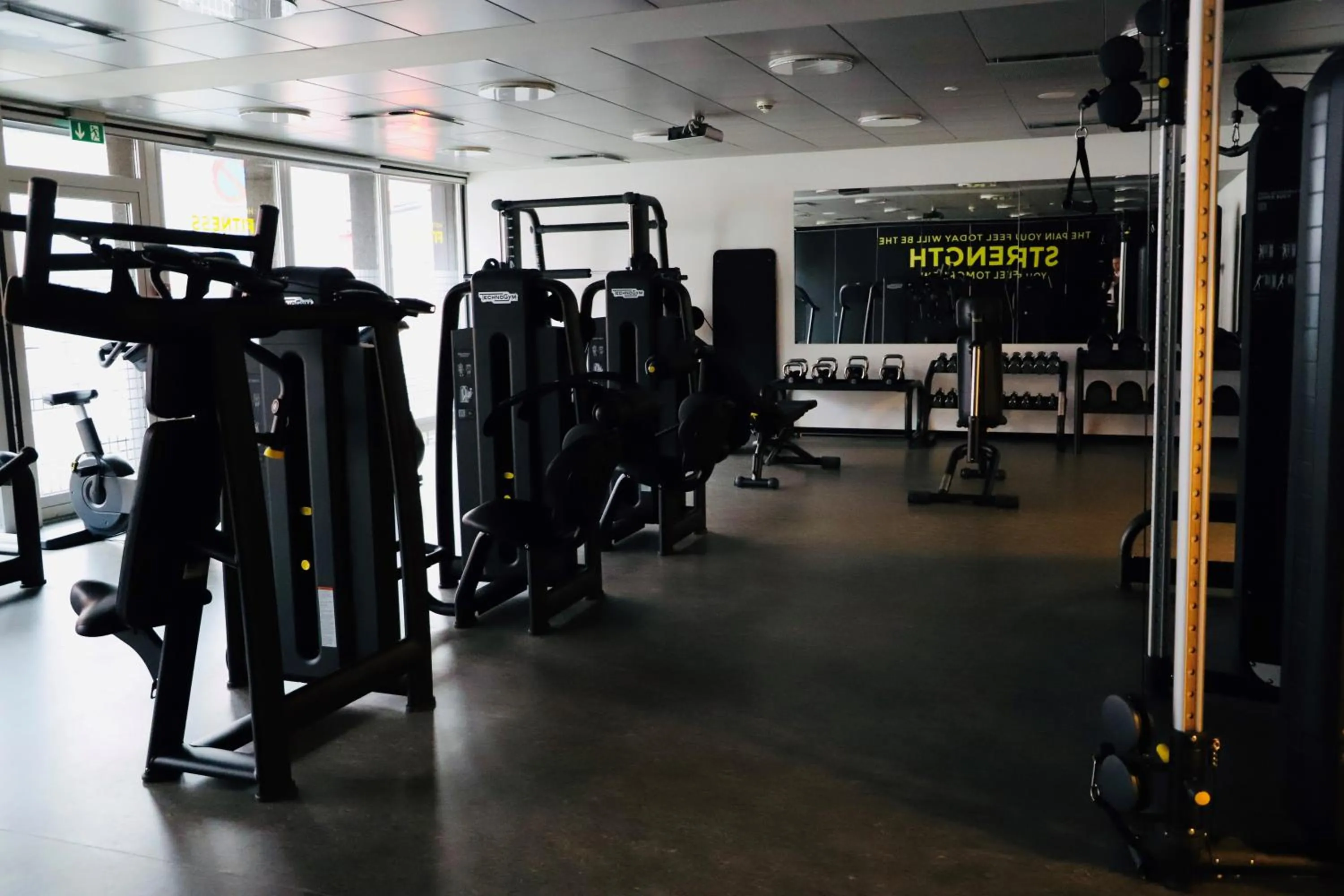 Fitness centre/facilities in Hotel Britannia