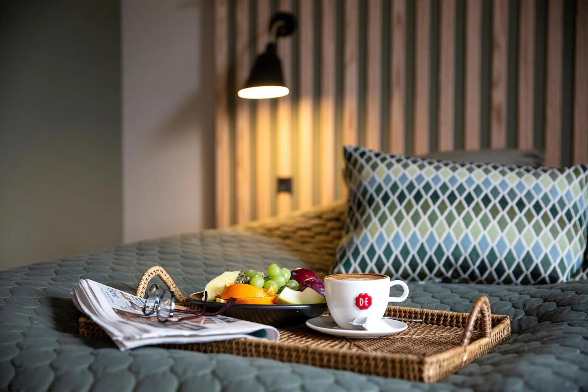 Bed in Hotel Britannia