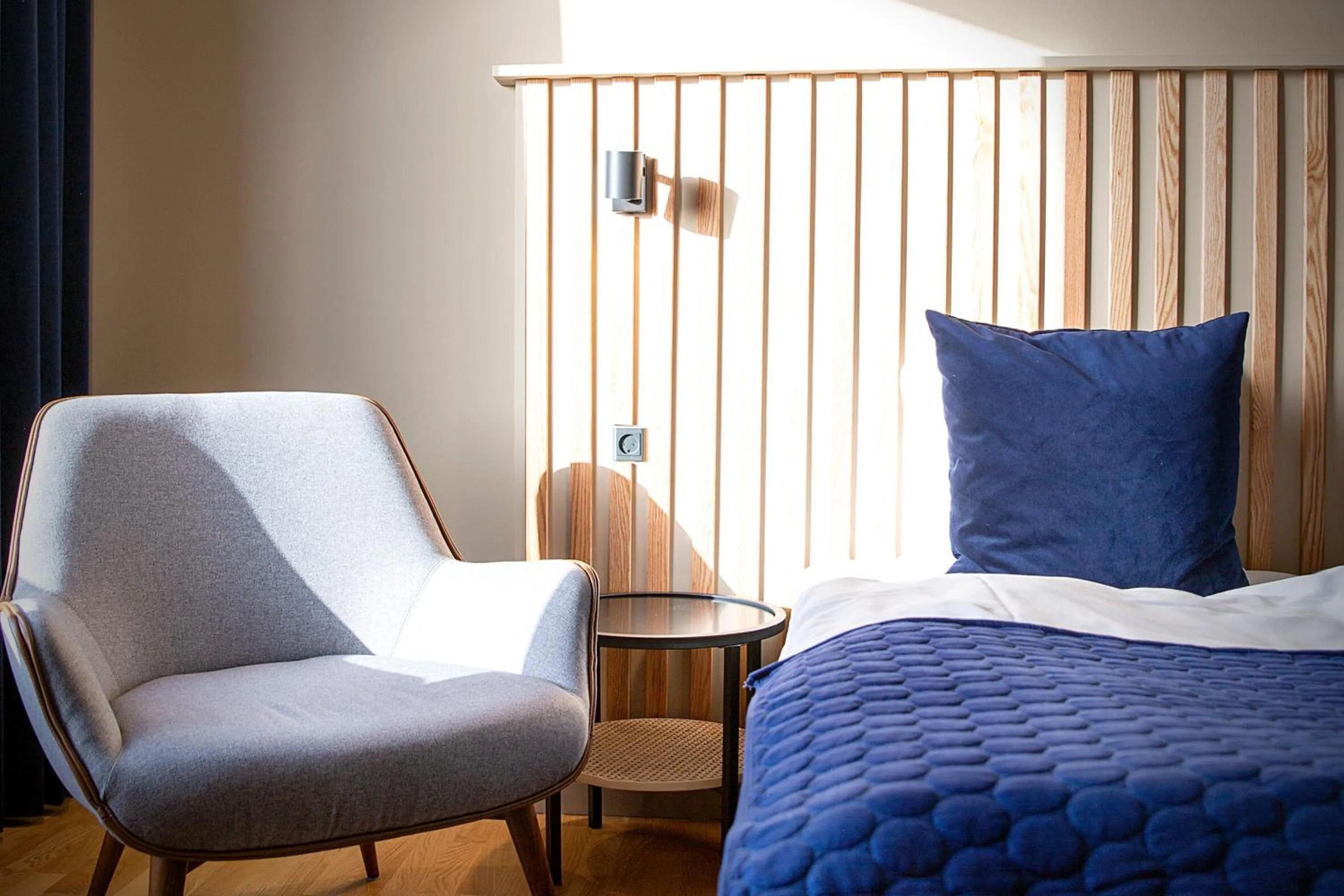 Bed in Hotel Britannia