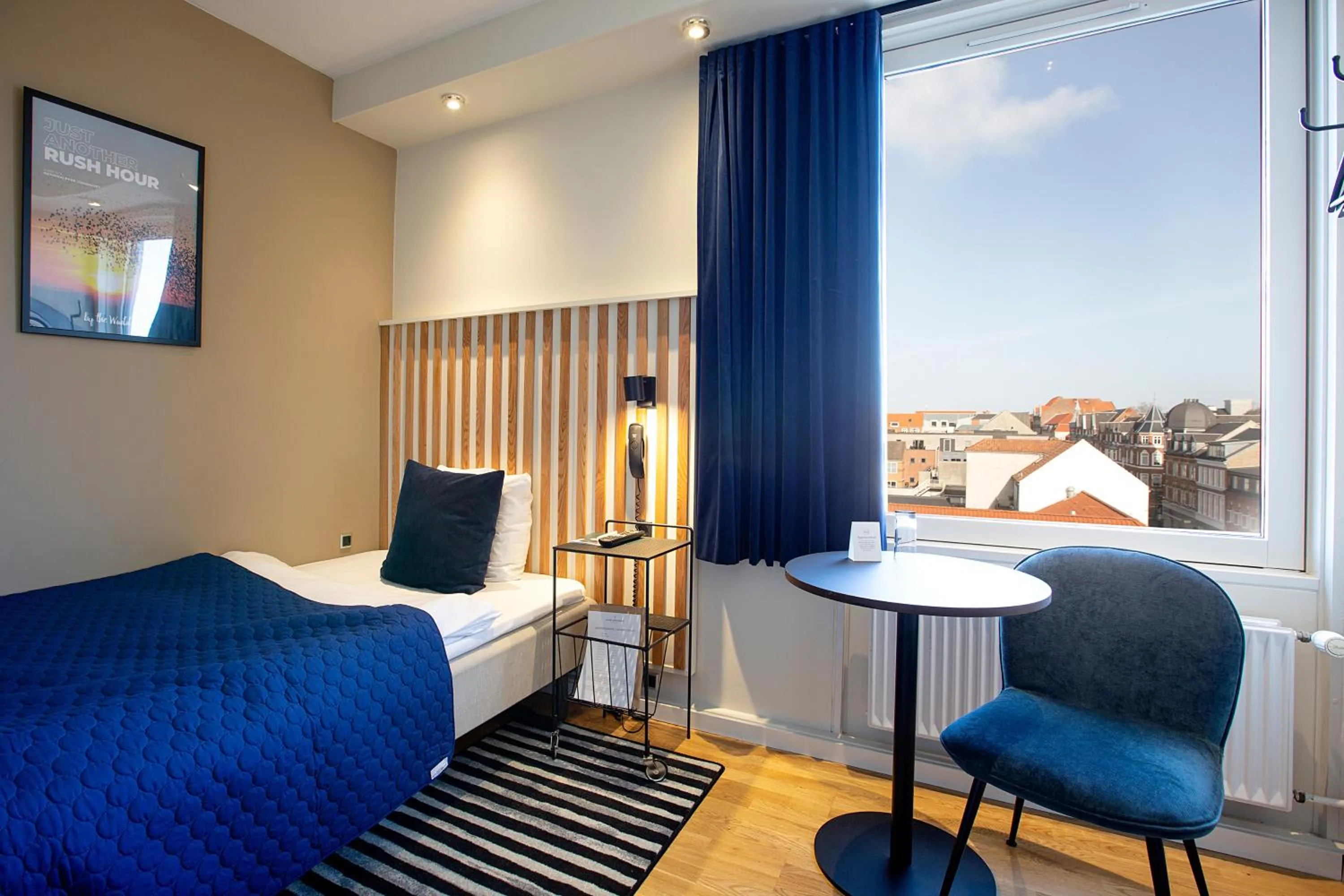 Bed in Hotel Britannia