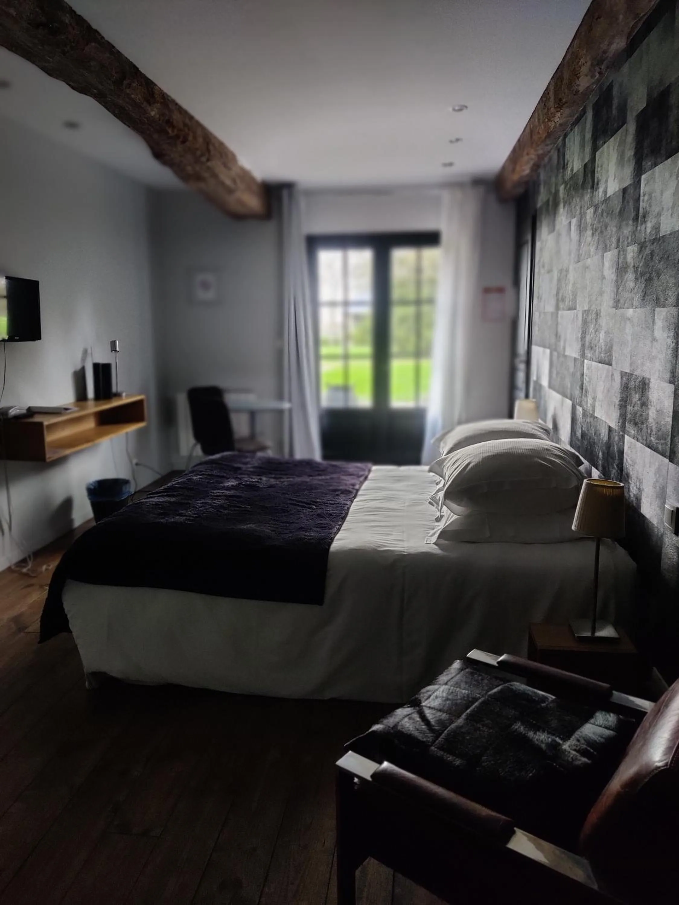 Bed in Clos Masure hôtel de campagne