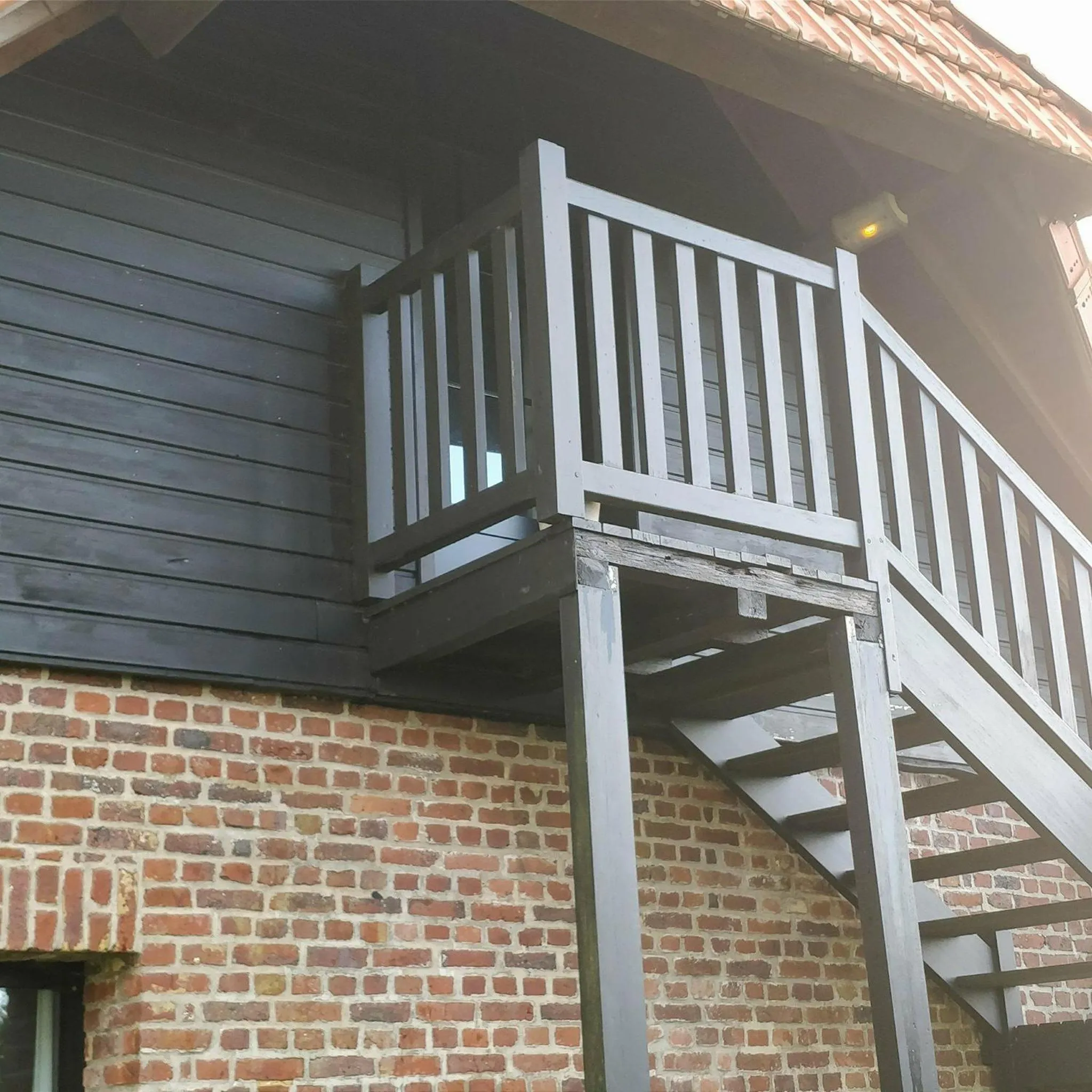 Balcony/Terrace in Clos Masure hôtel de campagne