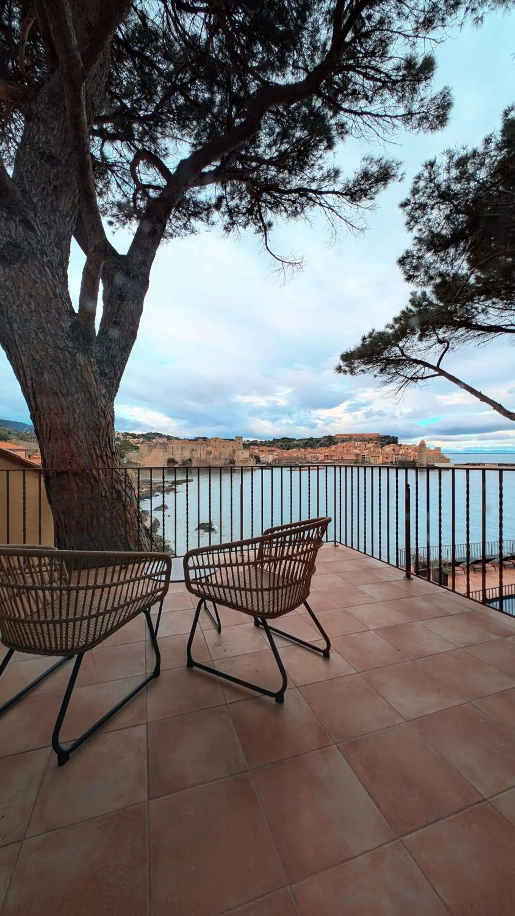 Balcony/Terrace in Le Relais Des Trois Mas
