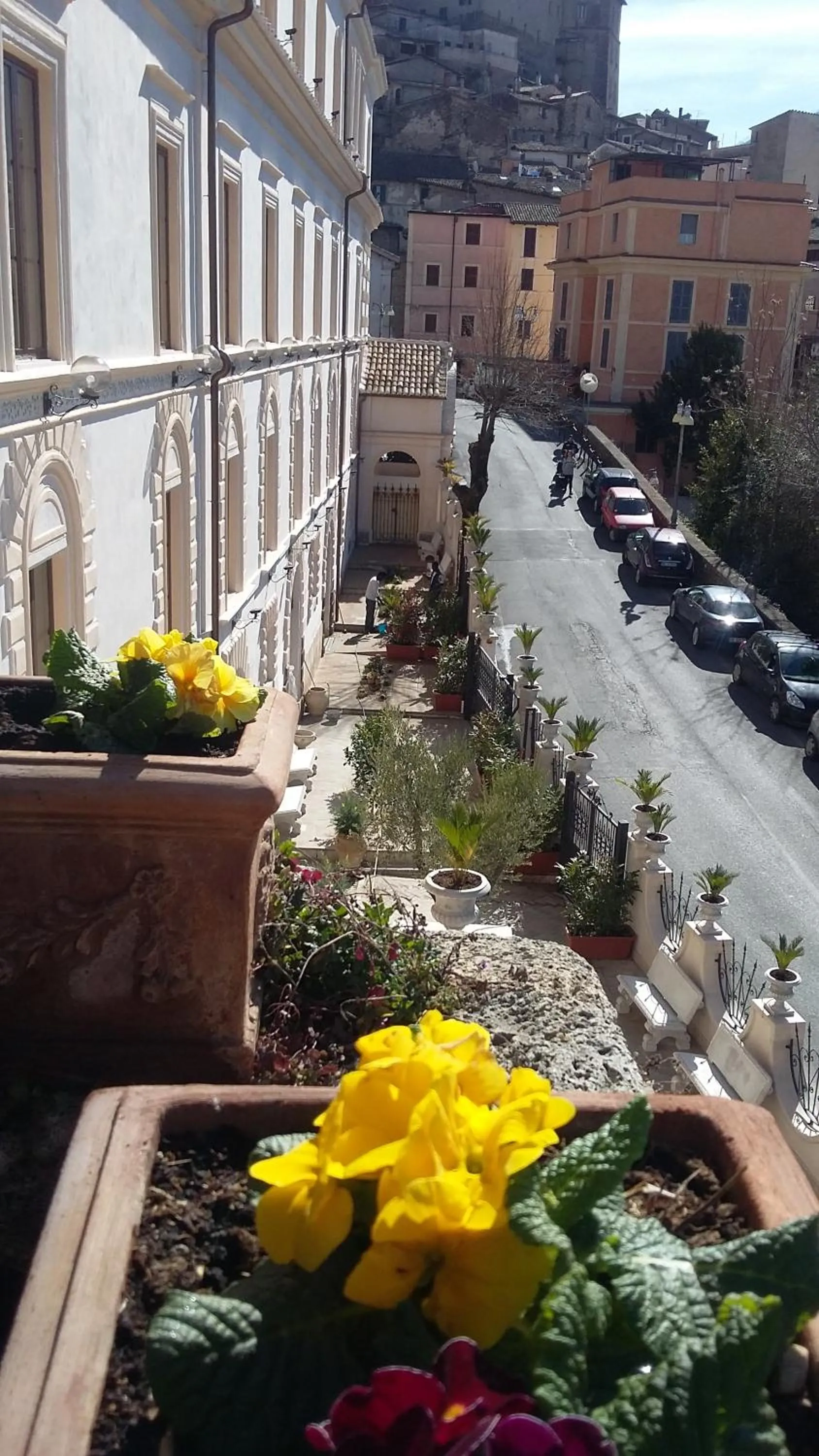 Facade/entrance in Palazzo Moraschi Subiaco