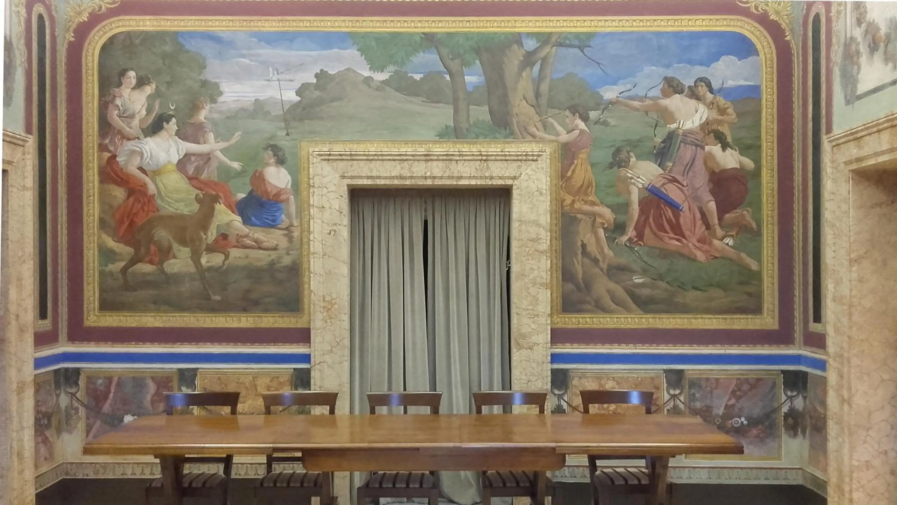 Meeting/conference room in Palazzo Moraschi Subiaco