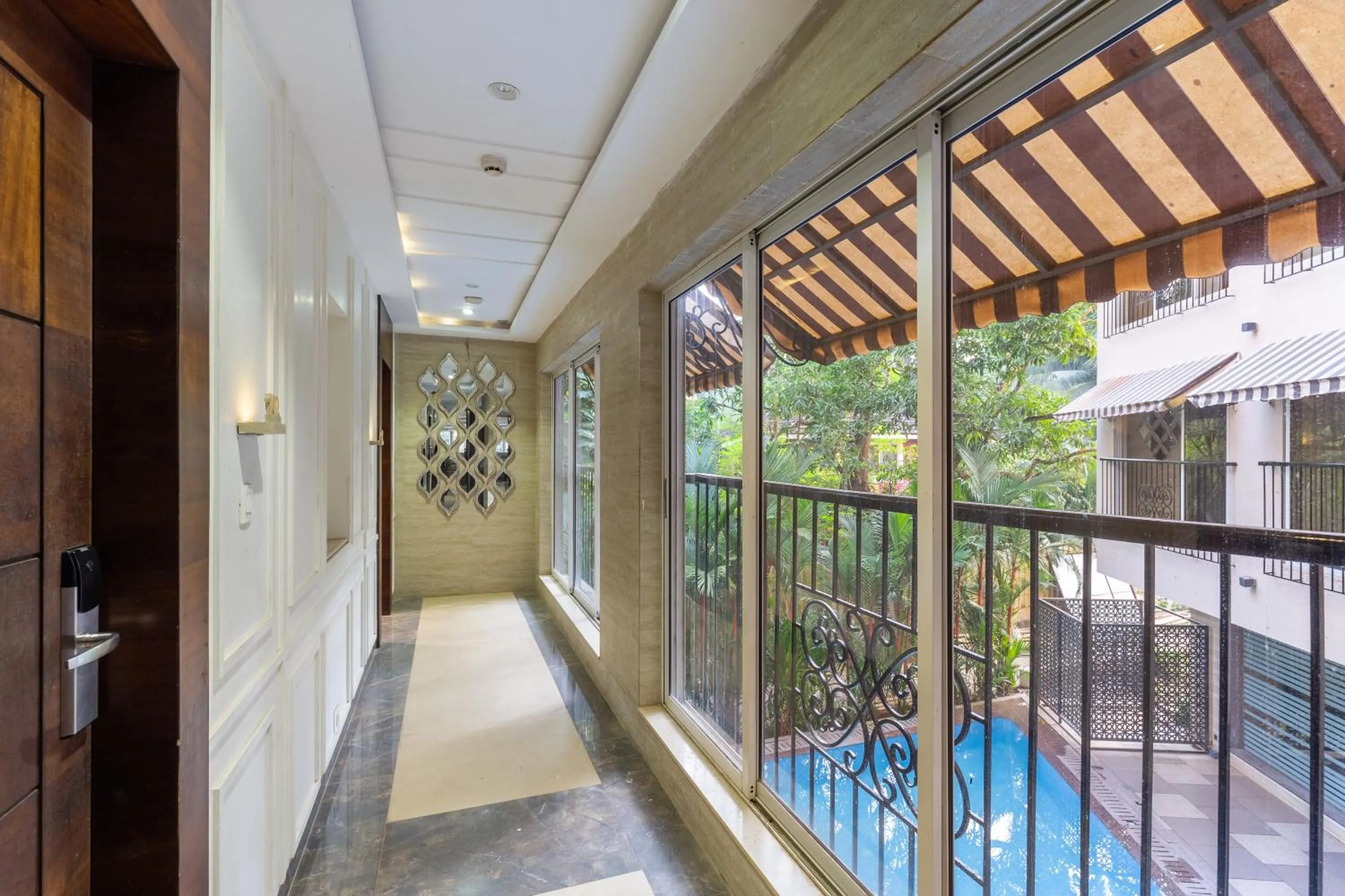 Patio in Calux Grand Inn Calangute - Formerly Amara Grand Inn