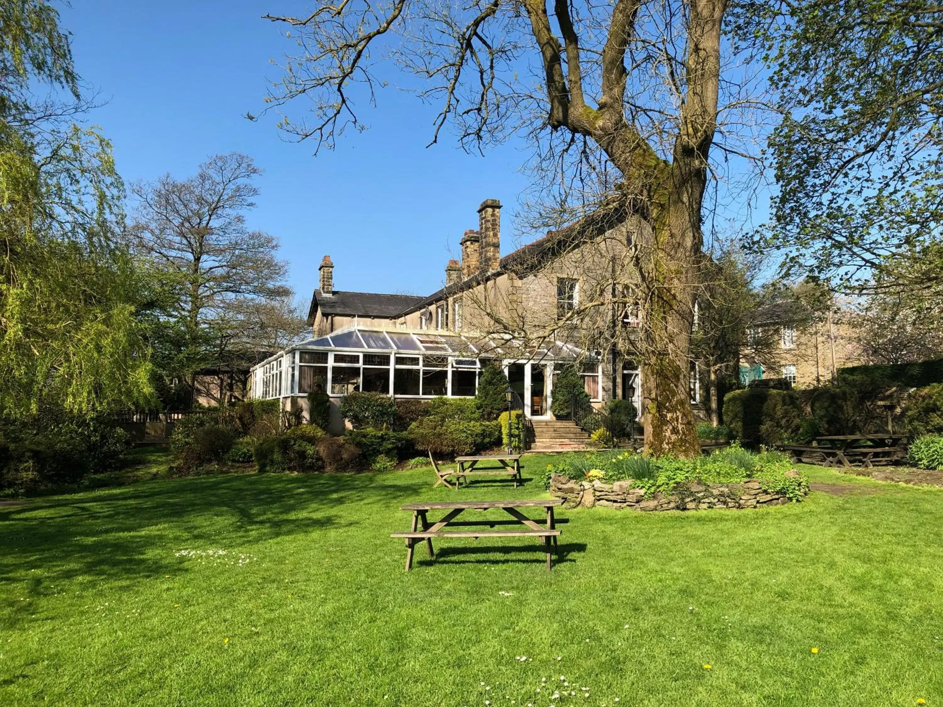 Garden view in Calf's Head Hotel Garden view in Calf's Head Hotel
