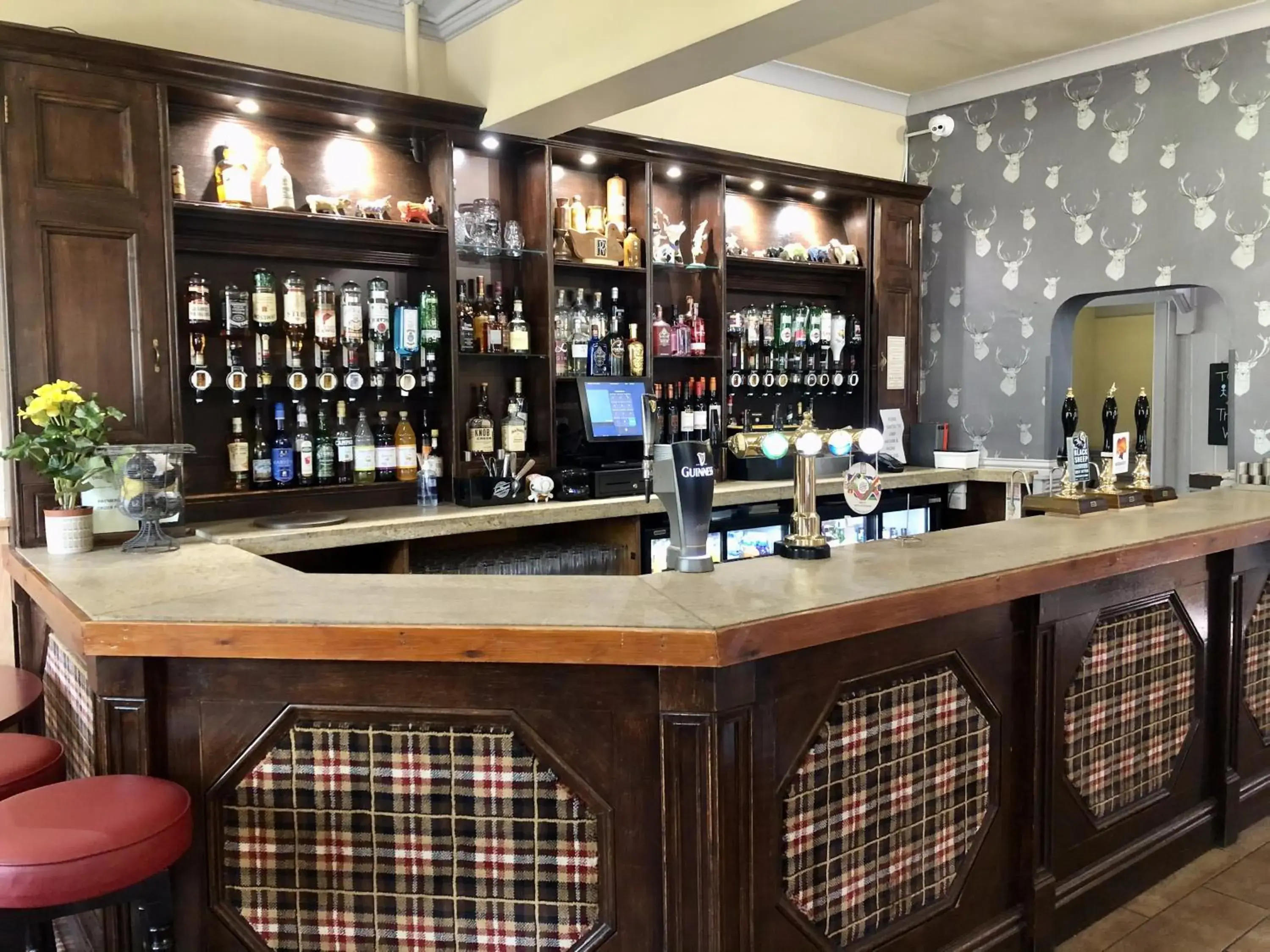 Lounge or bar in Calf's Head Hotel Lounge or bar in Calf's Head Hotel