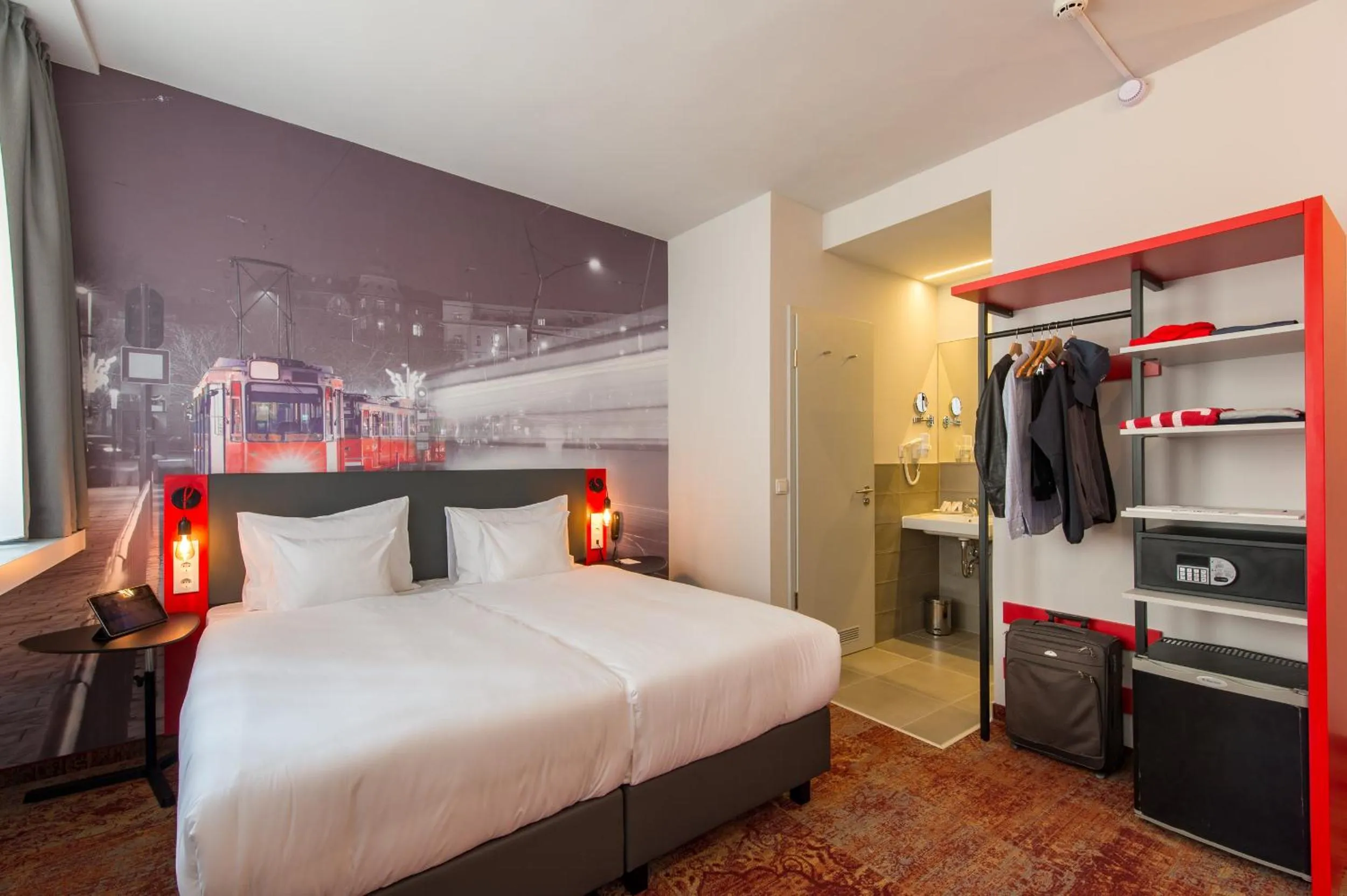 Bed in Three Corners Hotel Anna