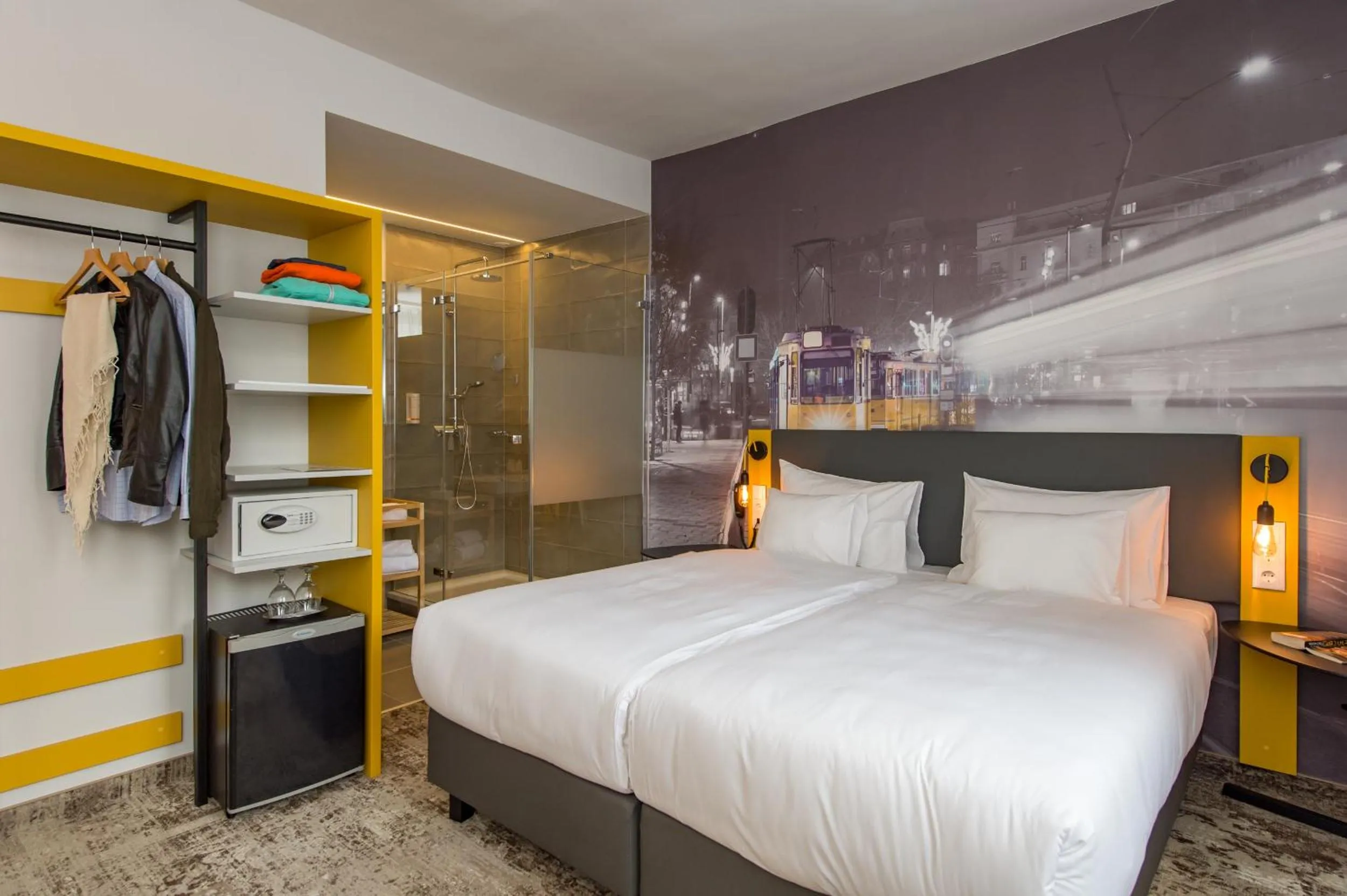 Bed in Three Corners Hotel Anna