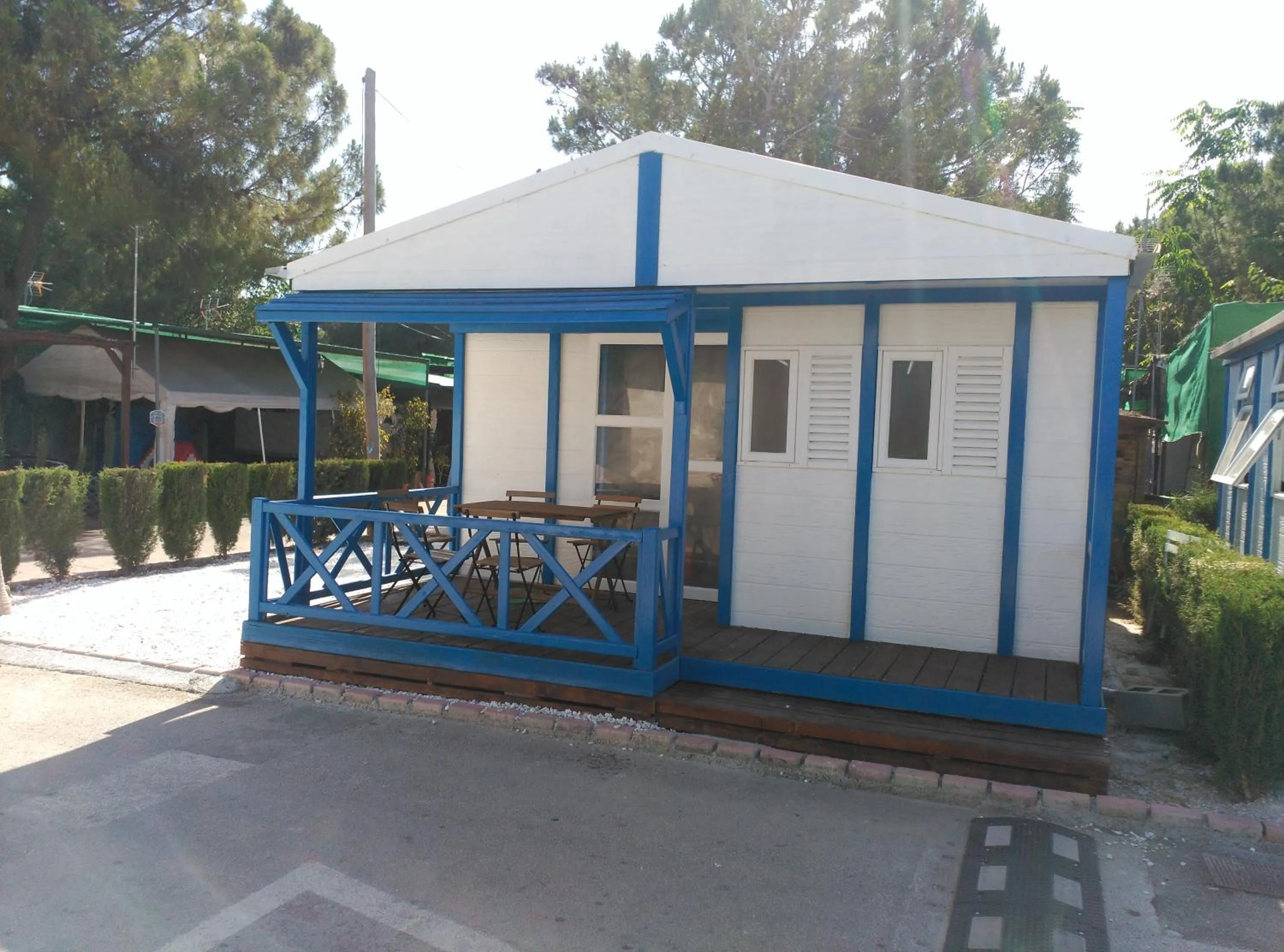 Balcony/Terrace in Camping San Javier