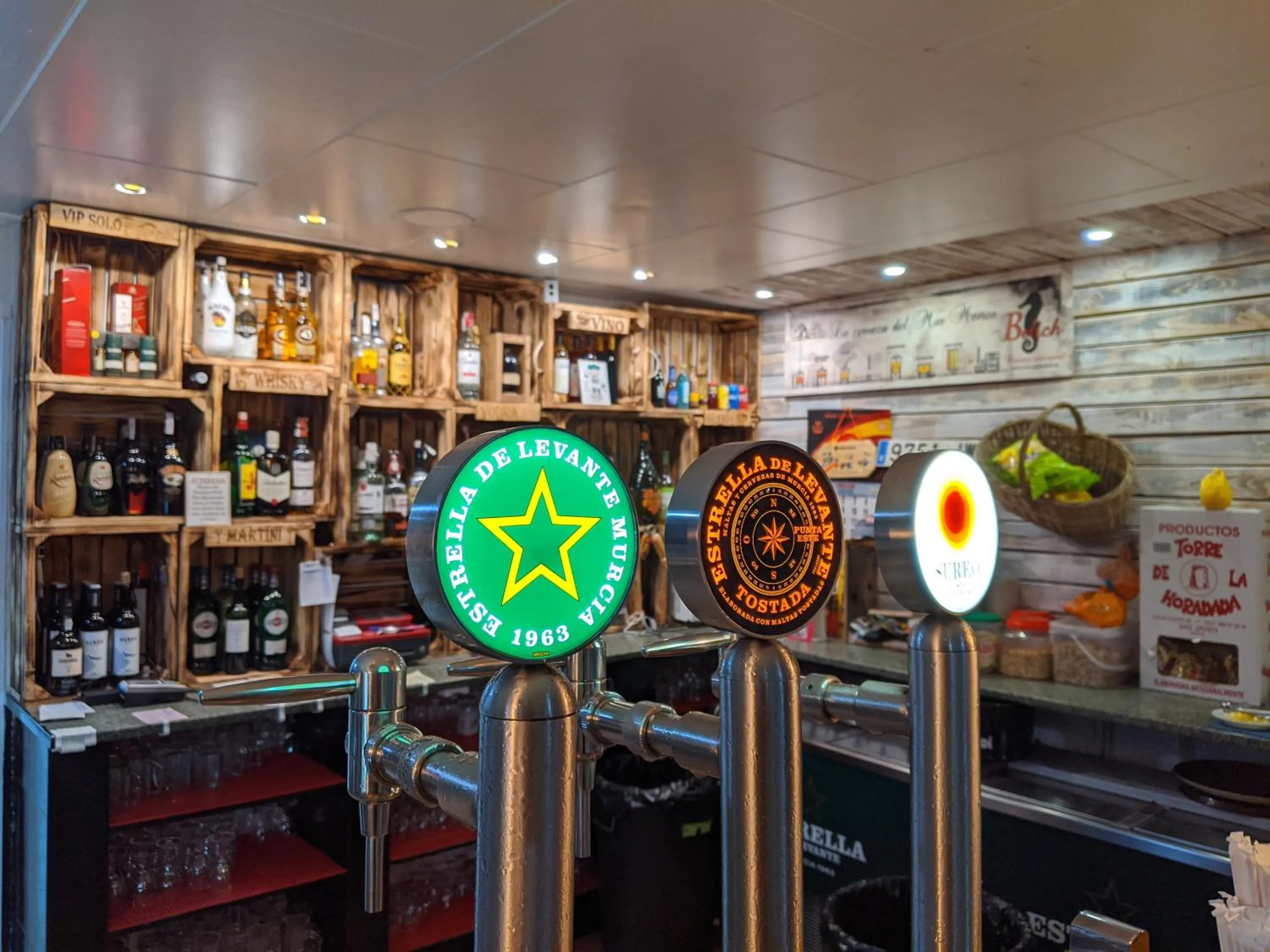 Lounge or bar in Camping San Javier