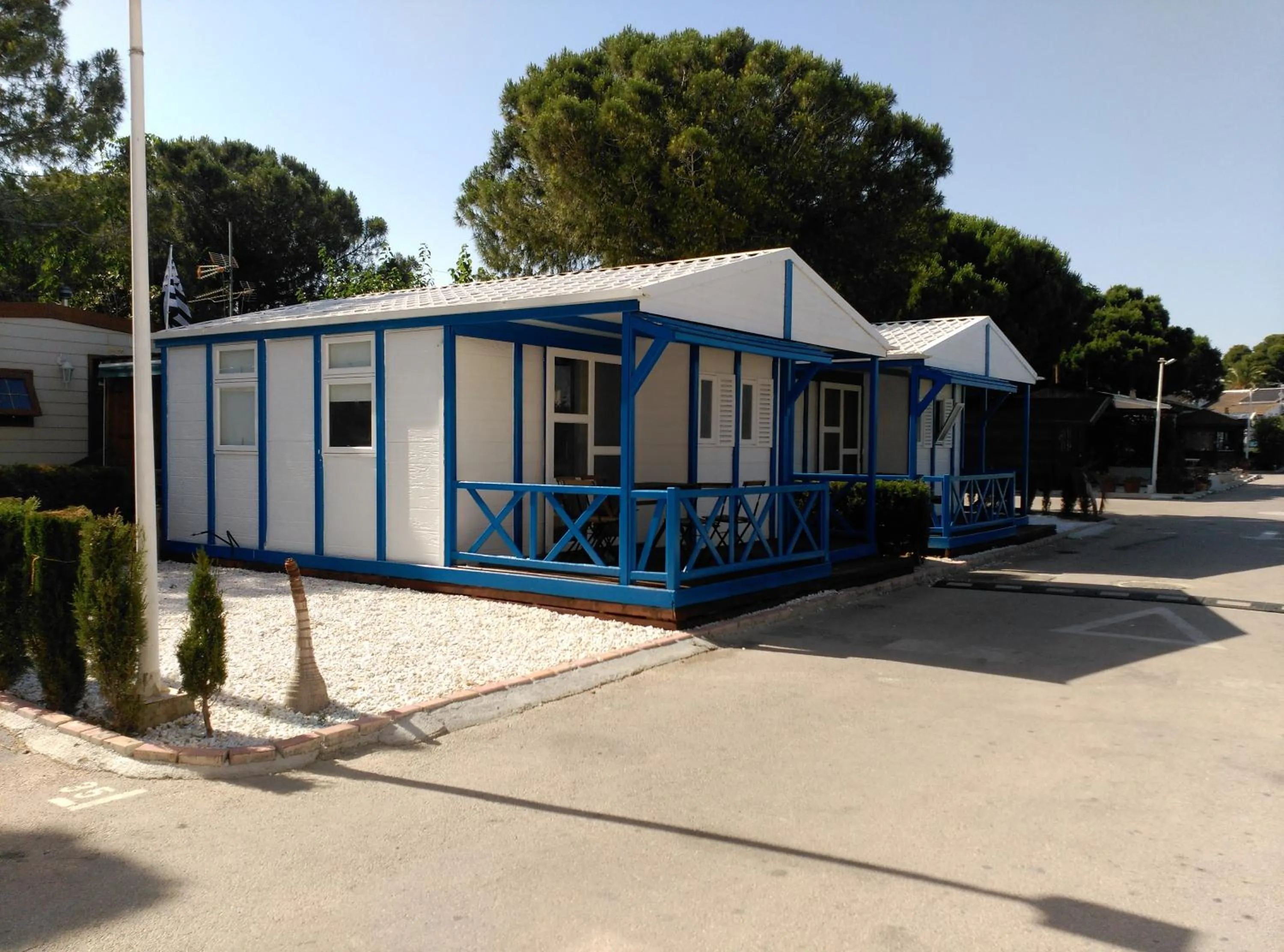 Patio in Camping San Javier