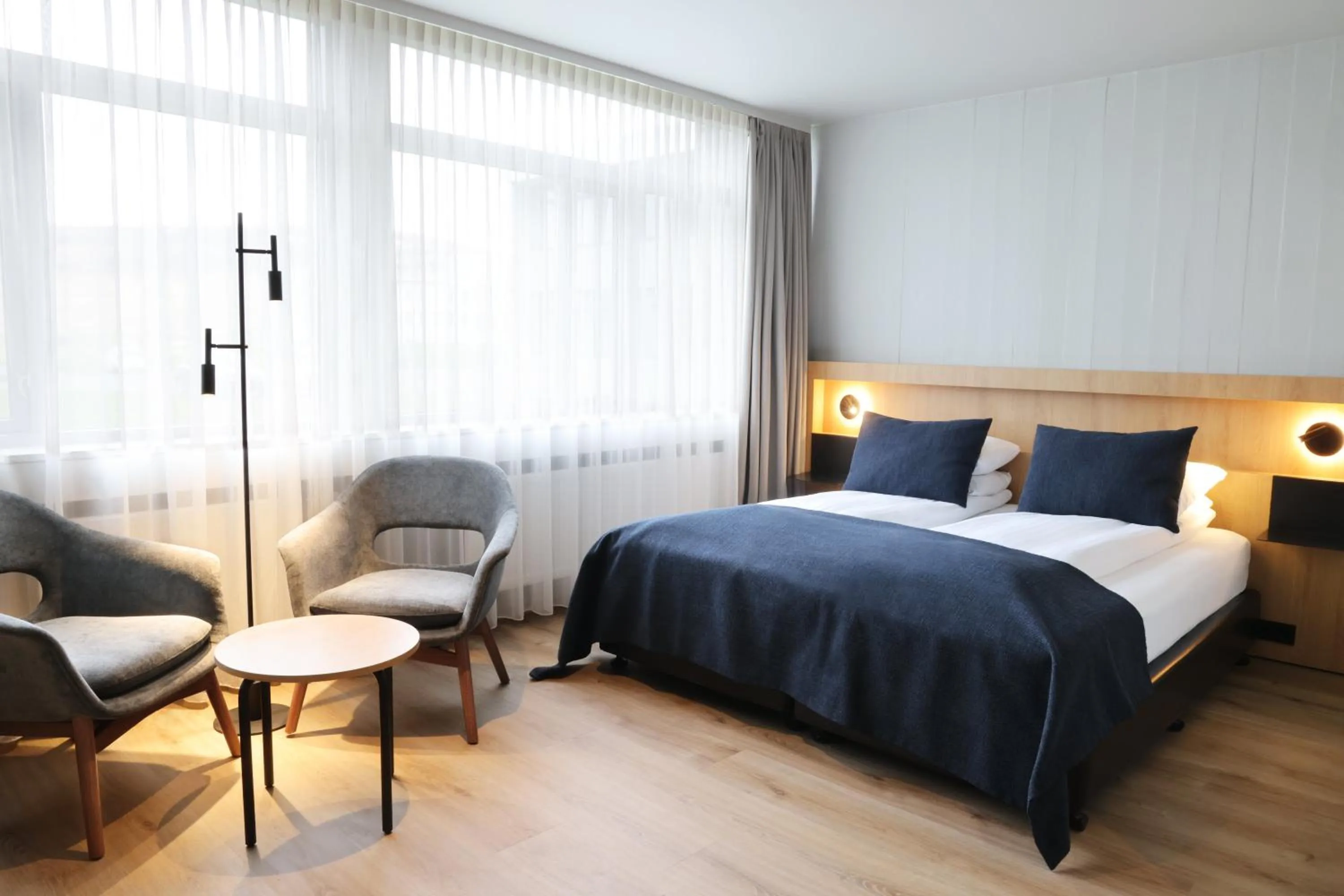 Bedroom, Bed in Fosshotel Reykholt