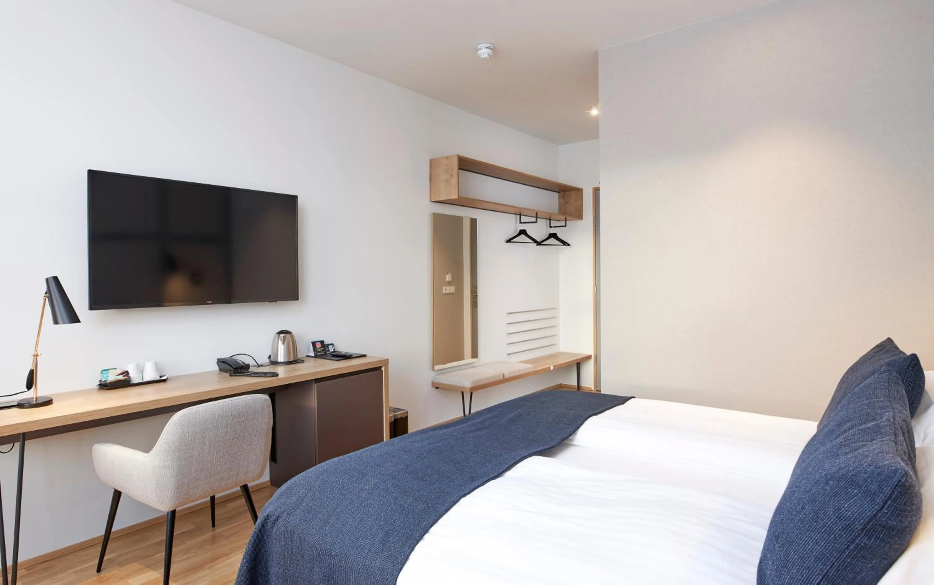 Bedroom, Bed in Fosshotel Reykholt