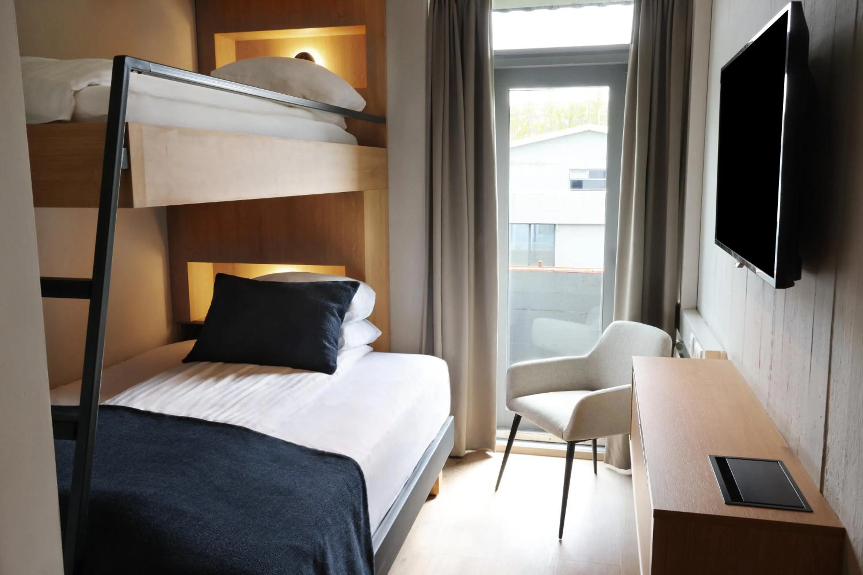 Bedroom, Bed in Fosshotel Reykholt