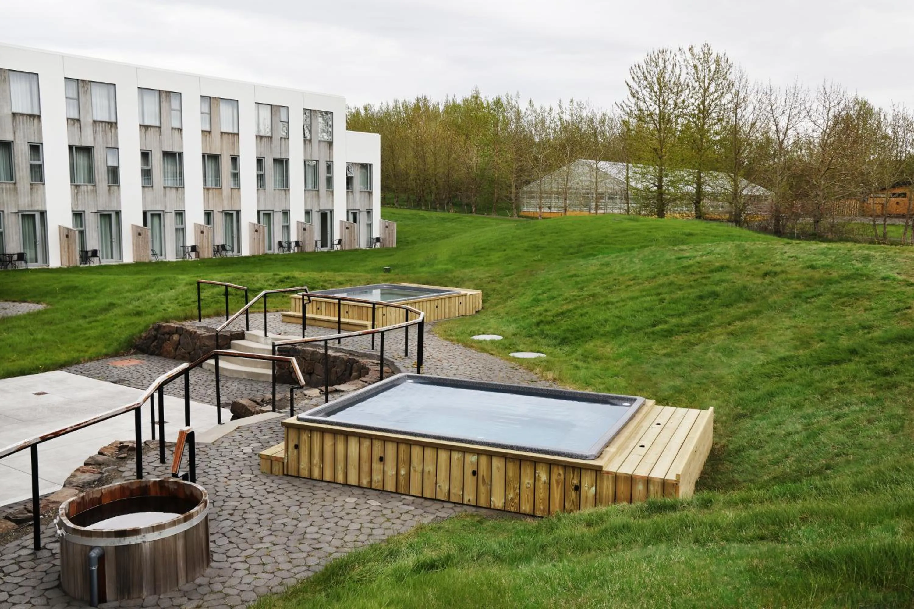 Hot Tub in Fosshotel Reykholt