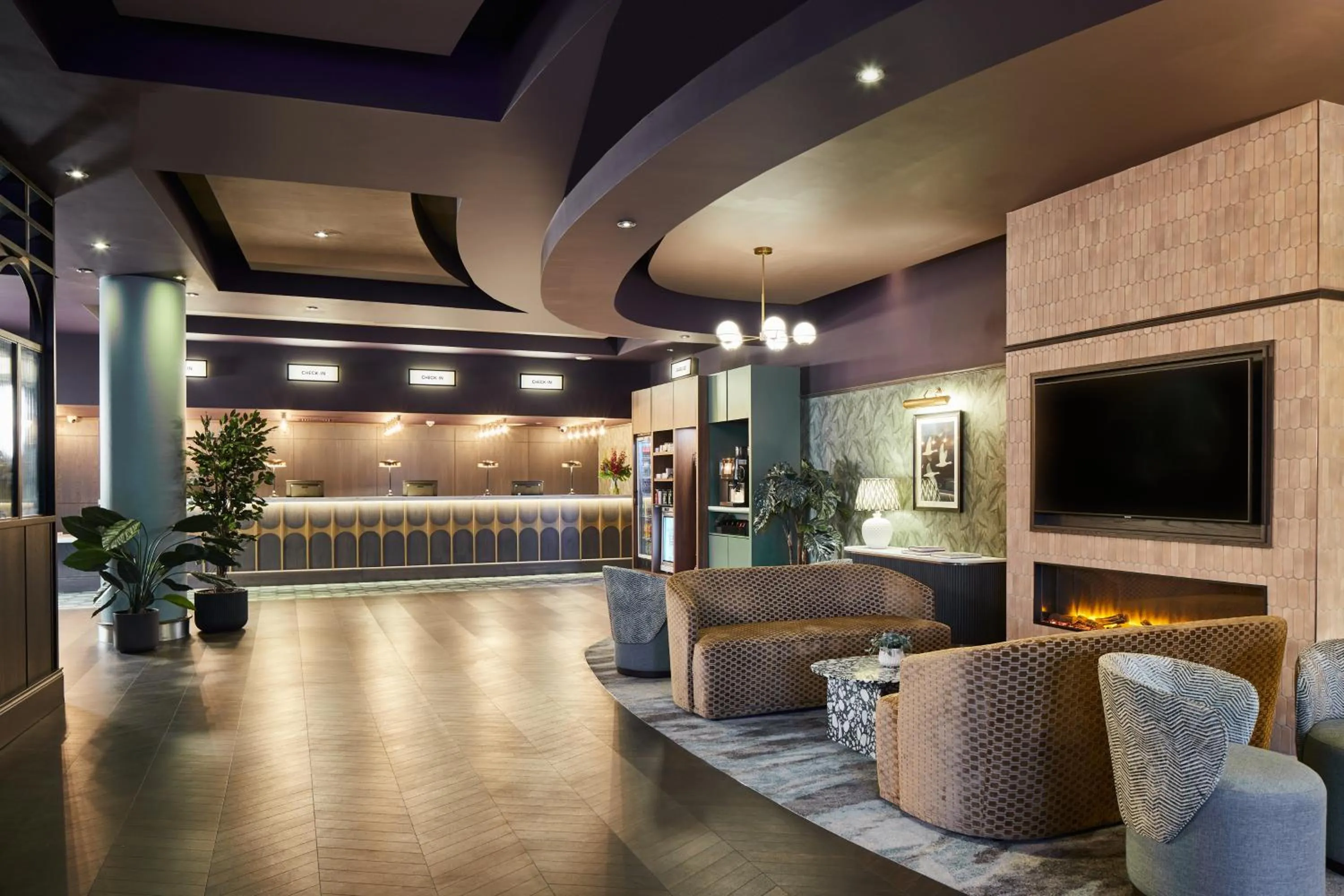 Lobby or reception in Leonardo Hotel Dublin Parnell Street