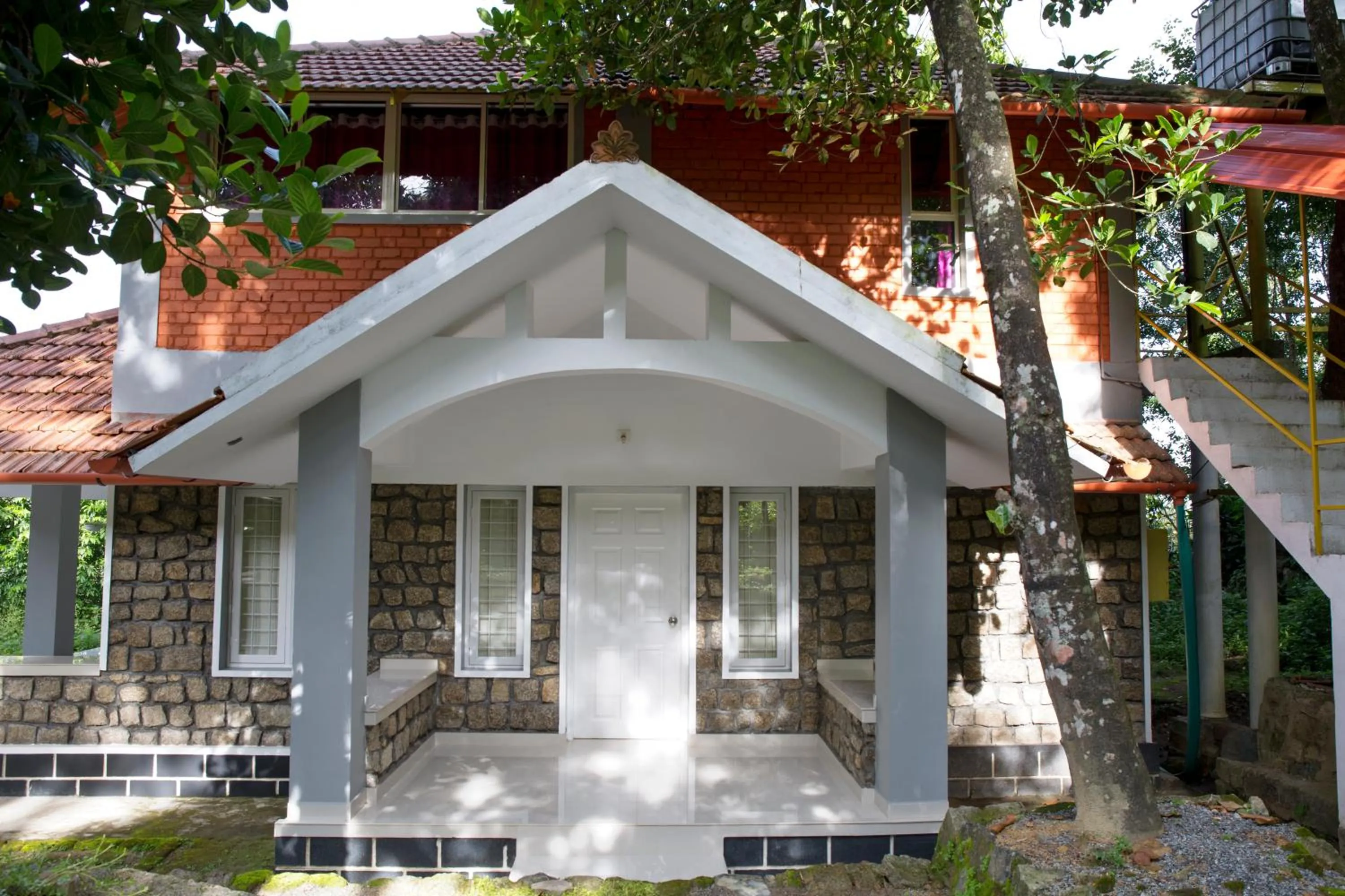 Natural landscape in Rock Haven Wayanad