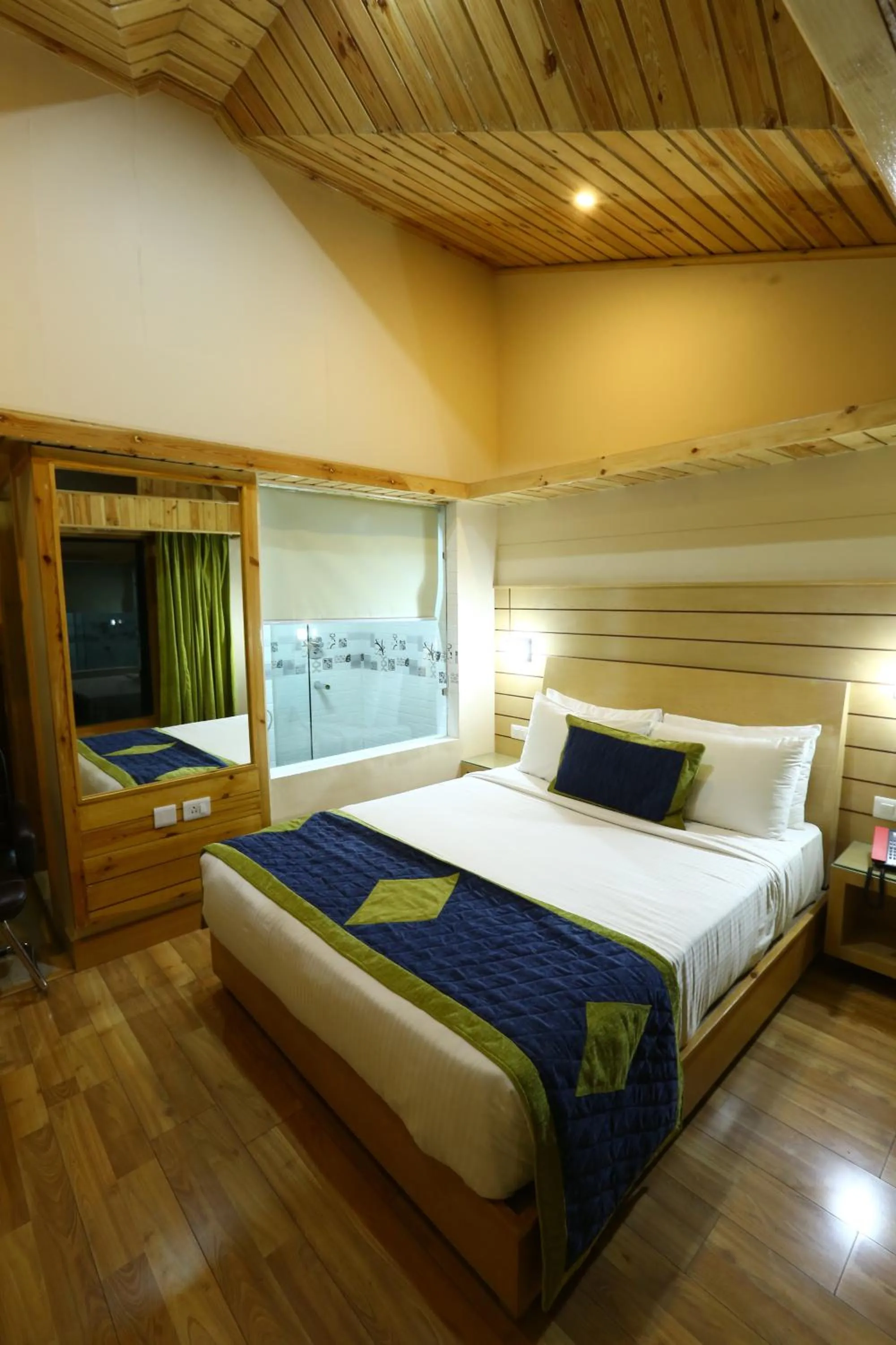 Bed in The Byke Nature Vilas Pure Veg