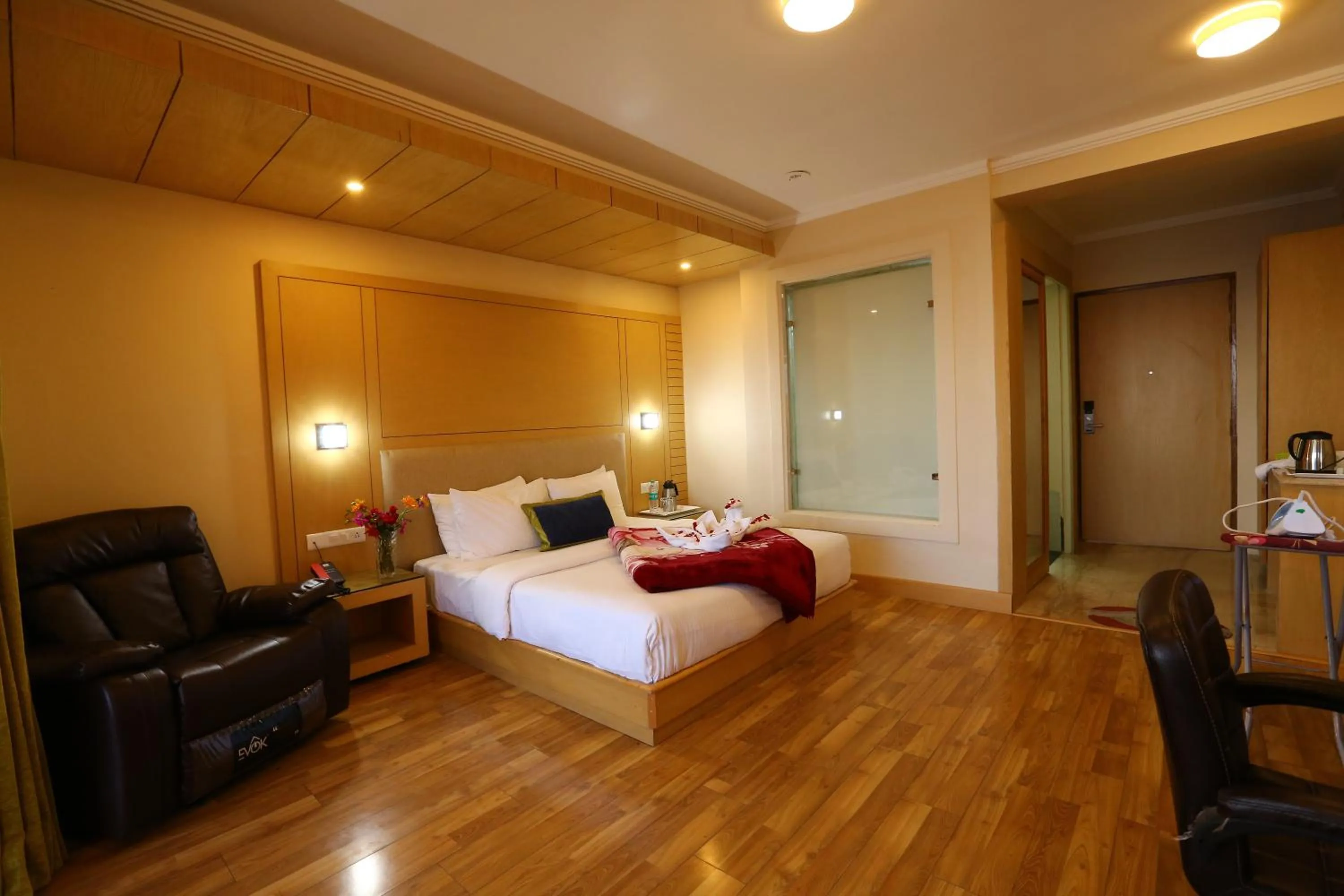 Photo of the whole room, Bed in The Byke Nature Vilas Pure Veg