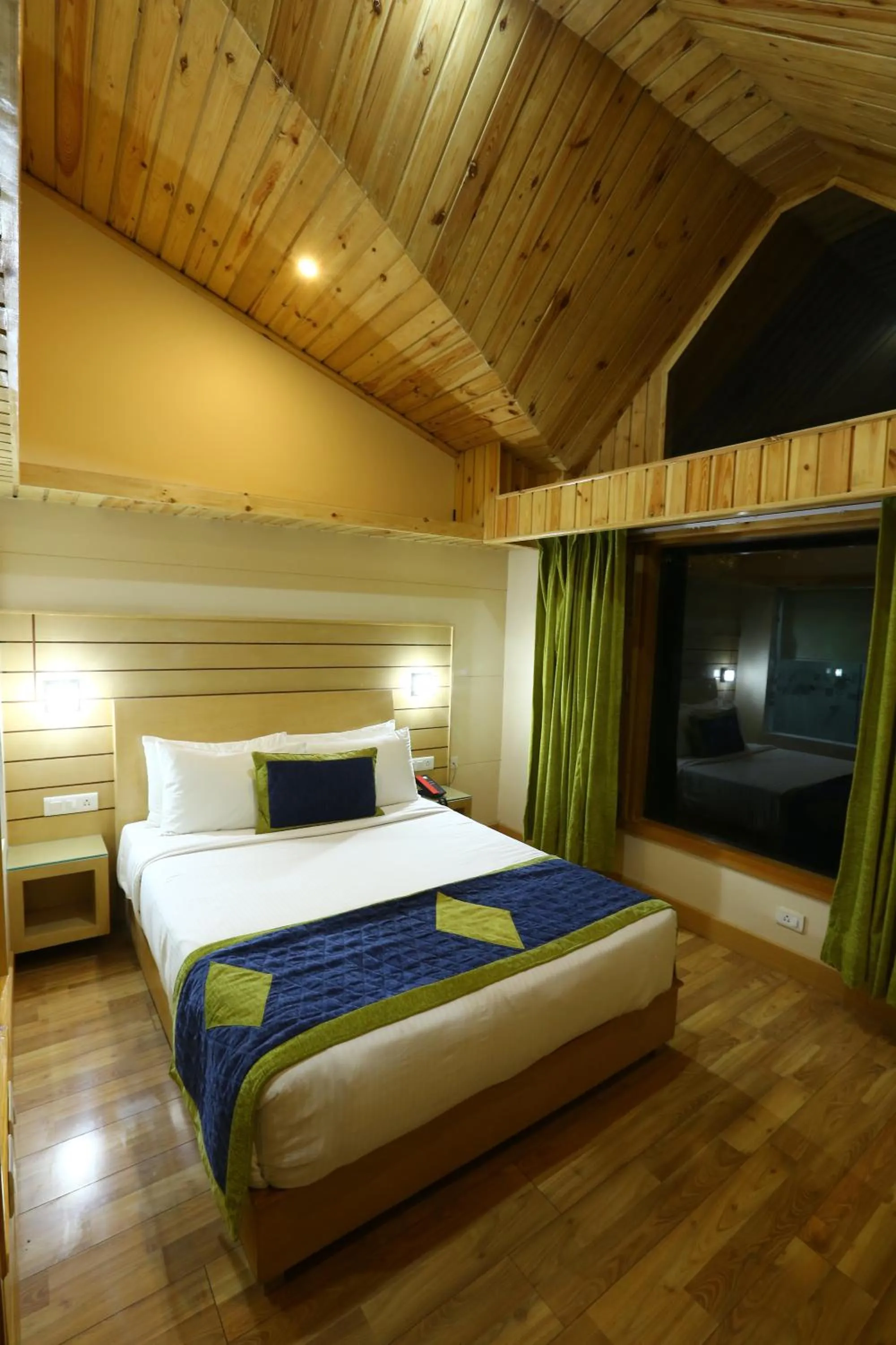 Bed in The Byke Nature Vilas Pure Veg