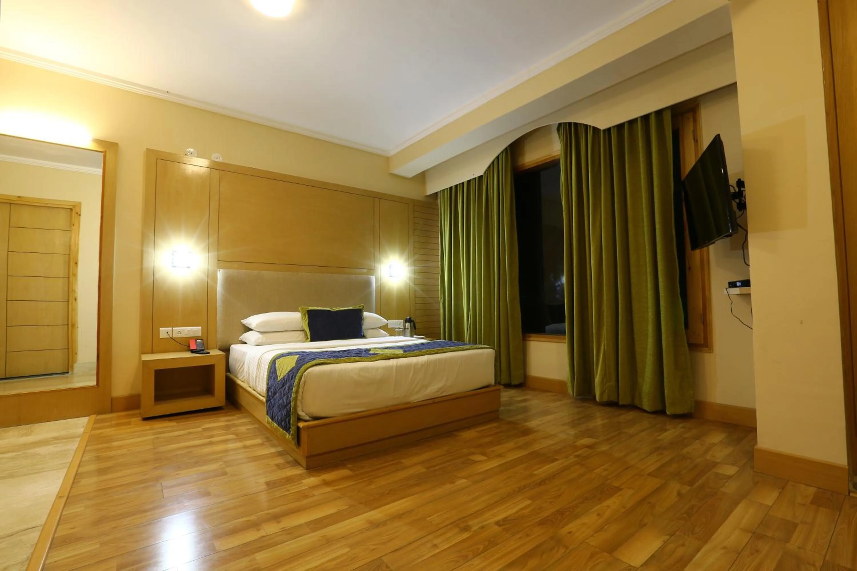 Bed in The Byke Nature Vilas Pure Veg