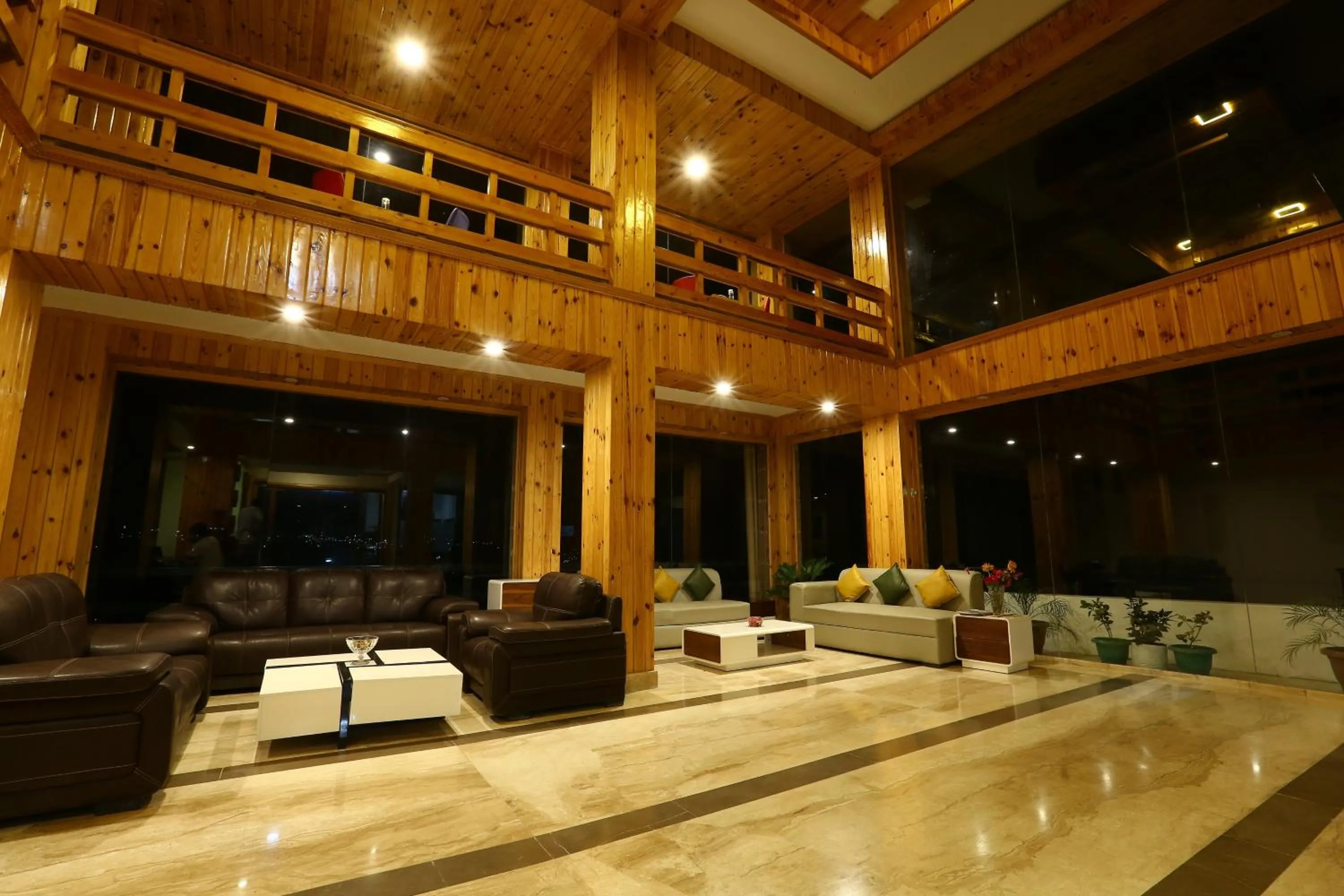 Lobby or reception in The Byke Nature Vilas Pure Veg