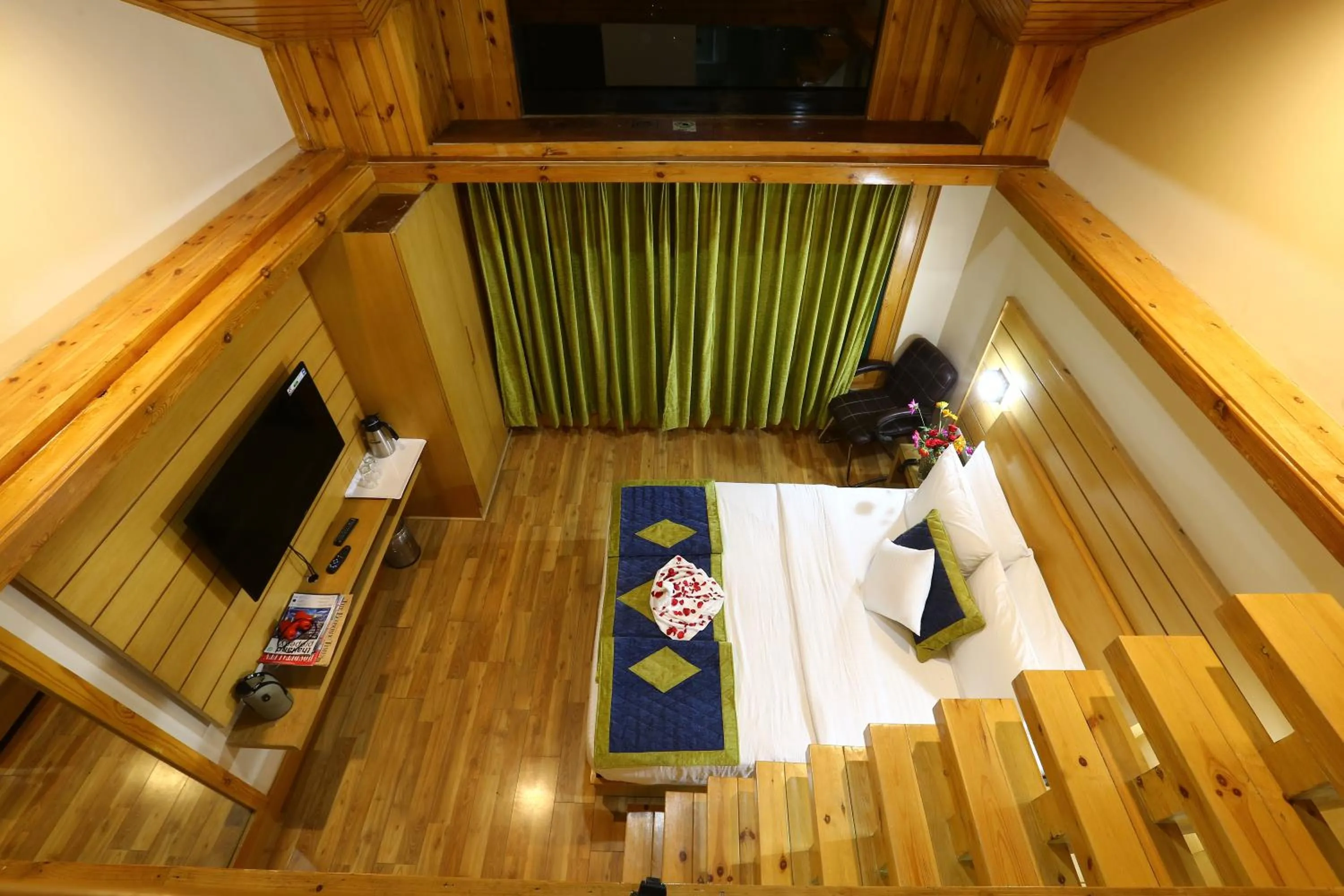 Bed in The Byke Nature Vilas Pure Veg