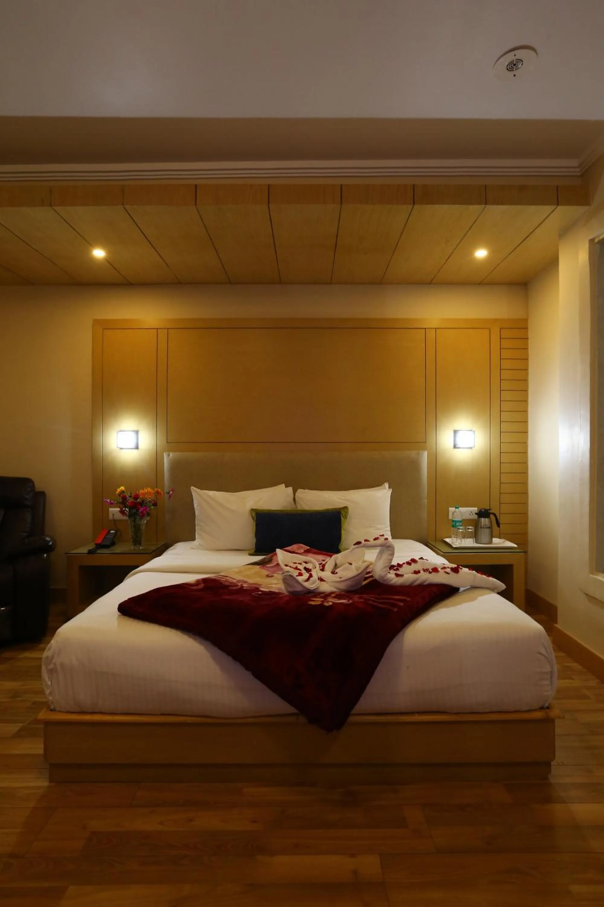 Bed in The Byke Nature Vilas Pure Veg